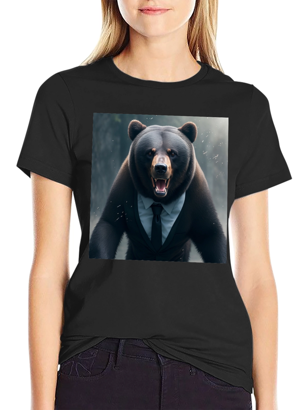 Bear Boss T-Shirt - Fierce Style