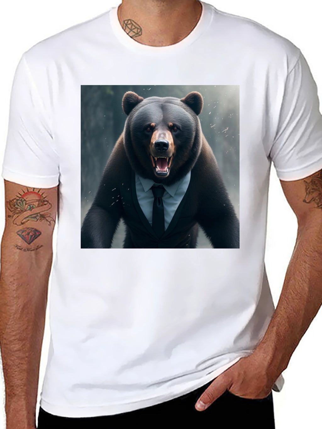 Bear Boss T-Shirt - Fierce Style