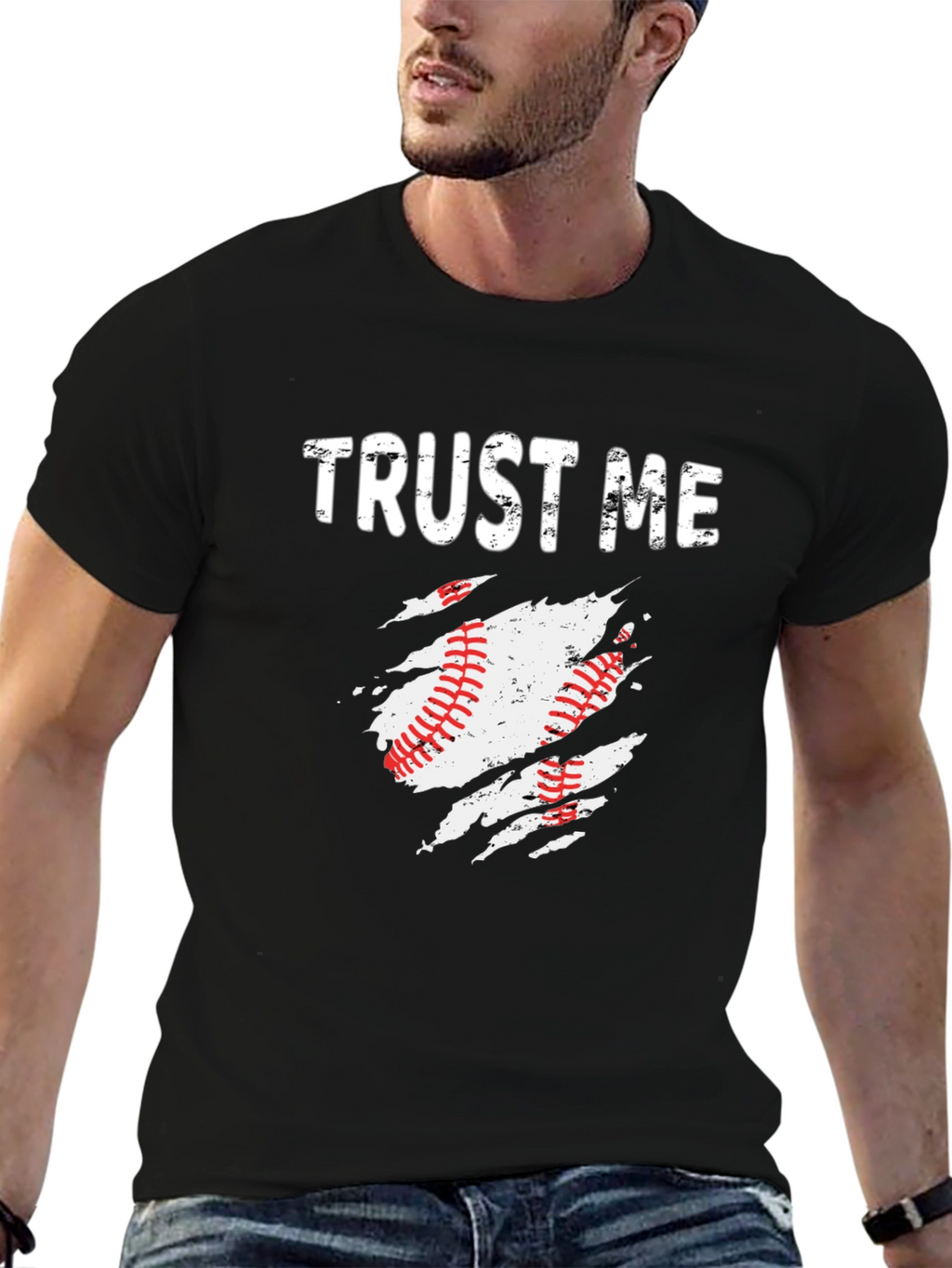 Trust Me Baseball Graphic T-Shirt