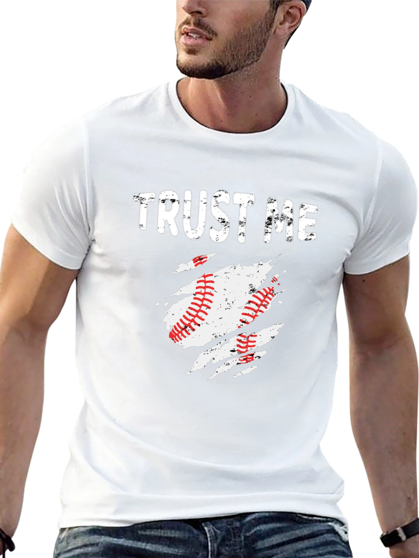 Trust Me Baseball Graphic T-Shirt