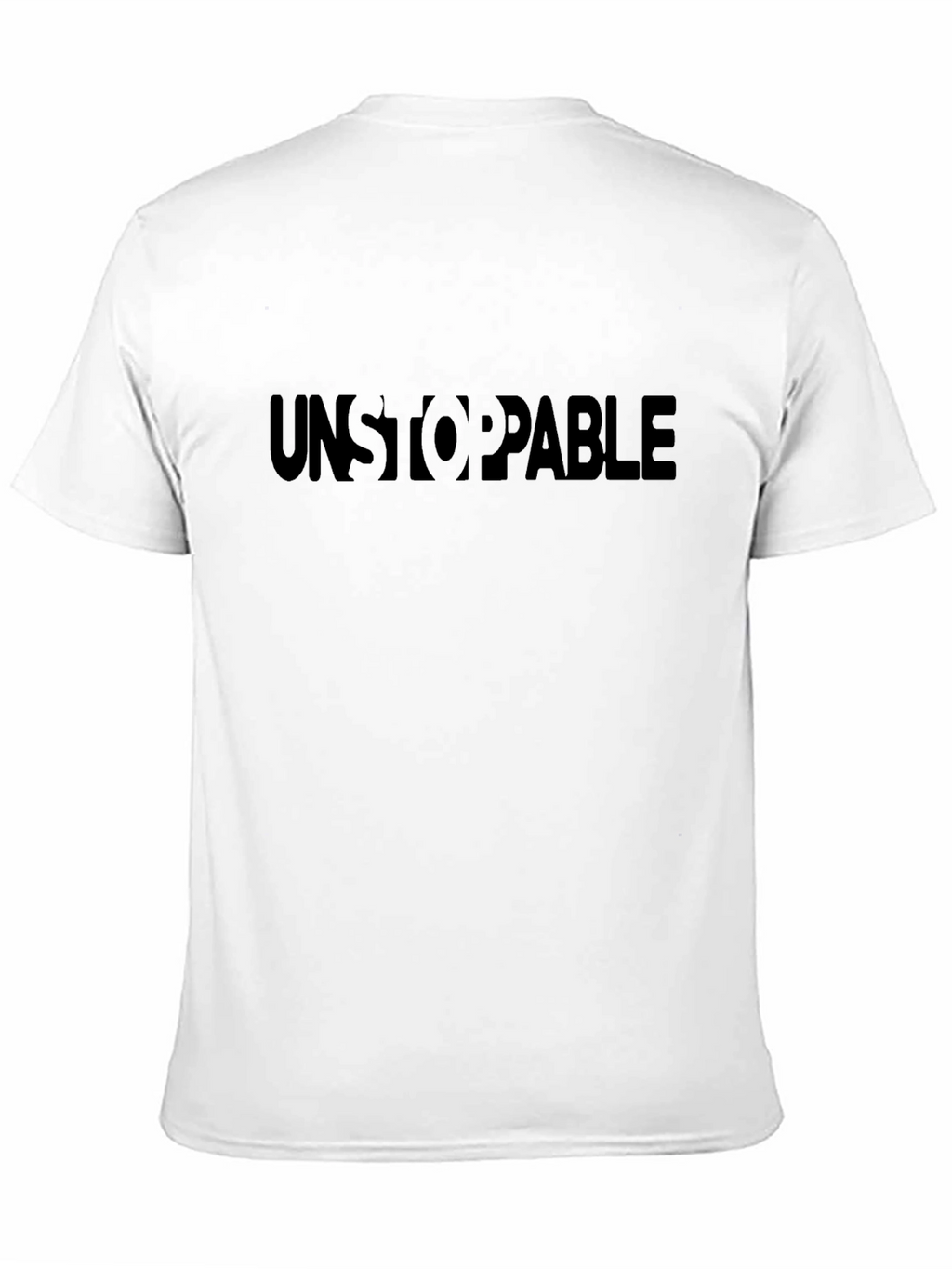 Unstoppable Black Crew Neck T-Shirt