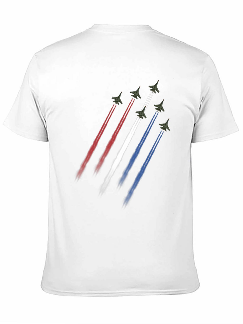 Jet Fighter Formation Graphic T-Shirt