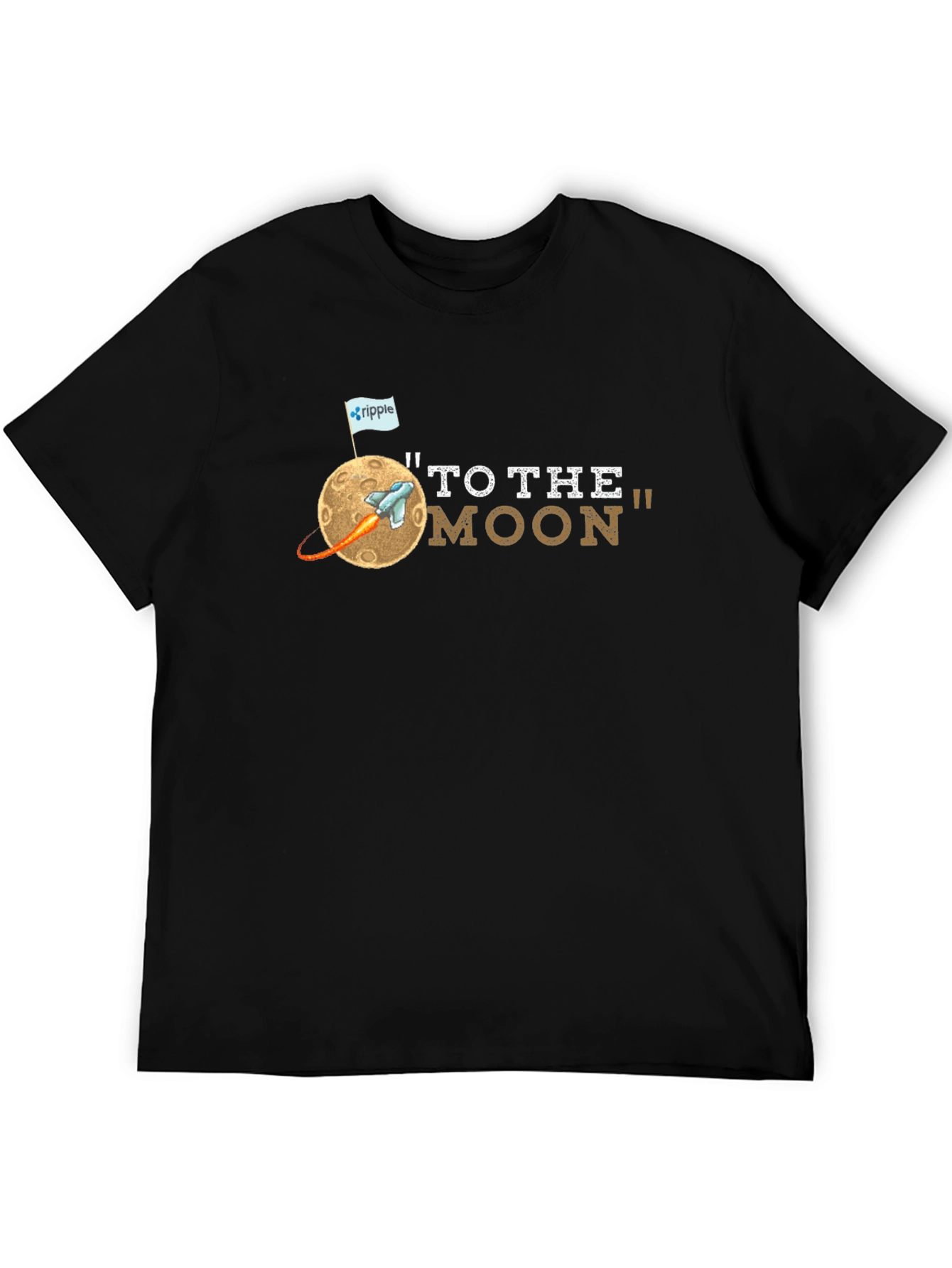 To the Moon Graphic Tee - Crypto Enthusiast Shirt