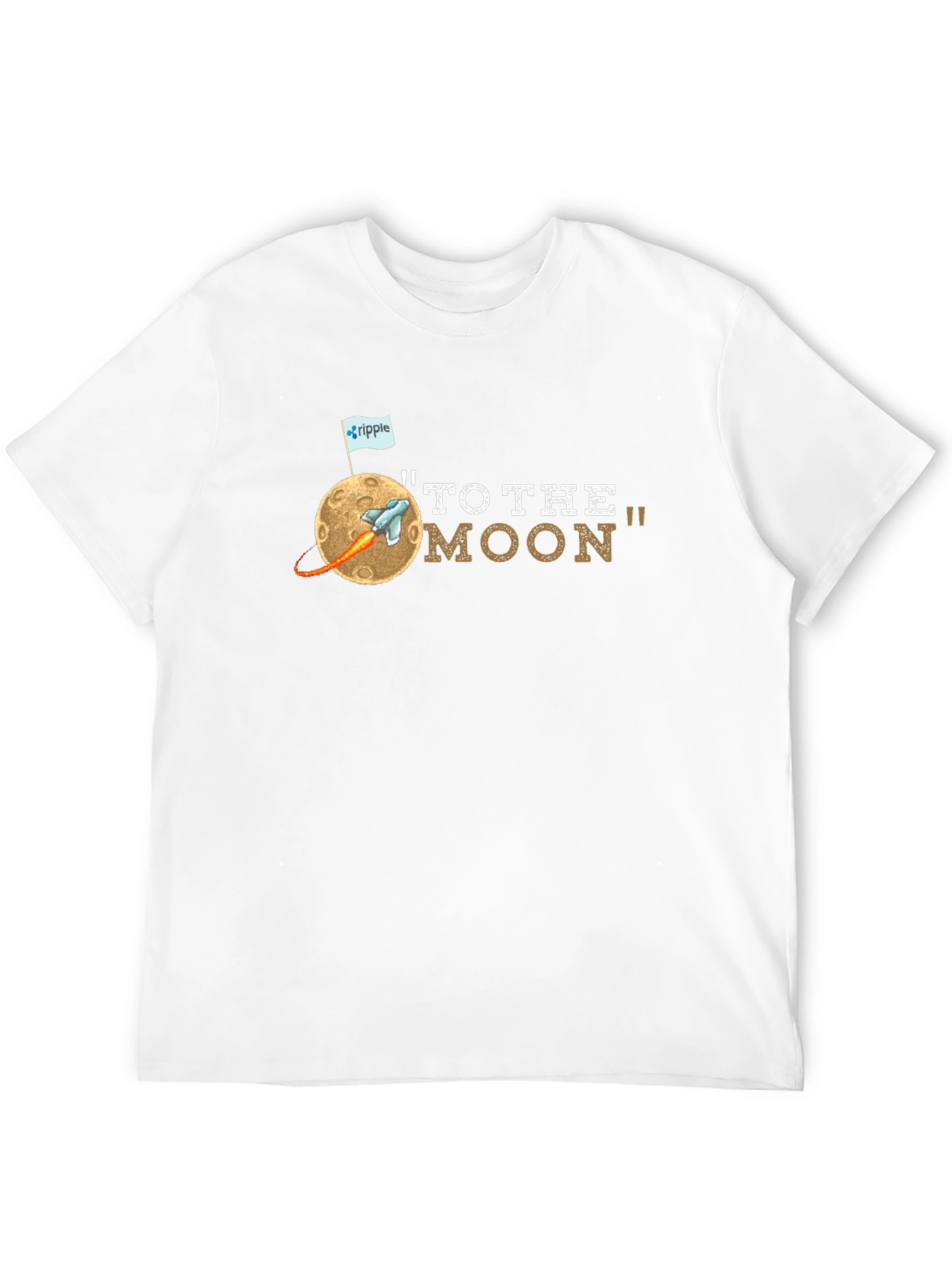 To the Moon Graphic Tee - Crypto Enthusiast Shirt