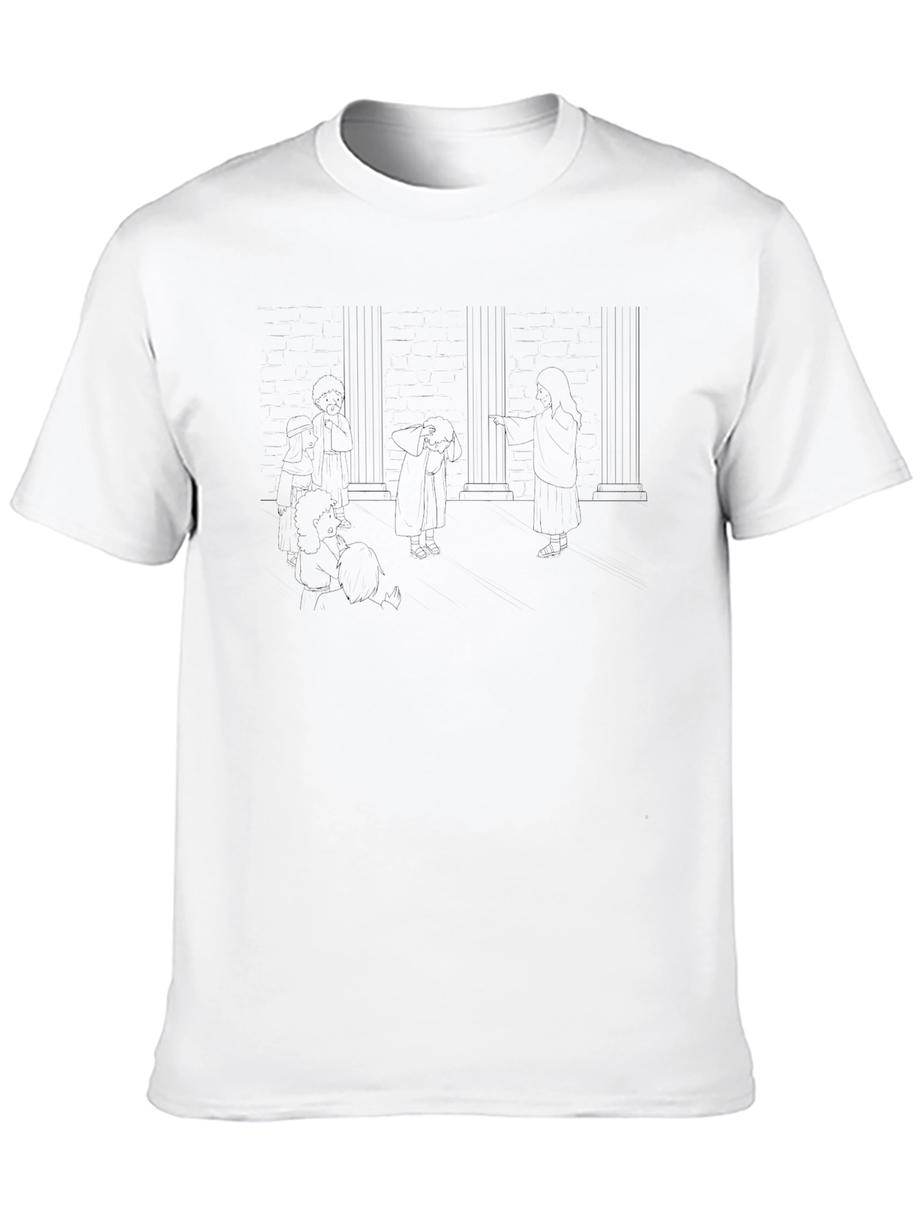 Classic Black Graphic Tee