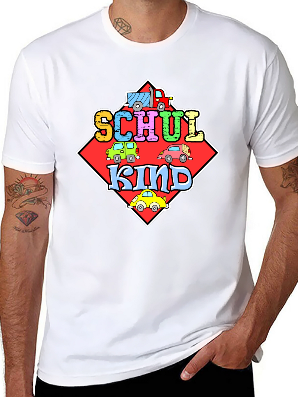 Schulkind Car T-Shirt