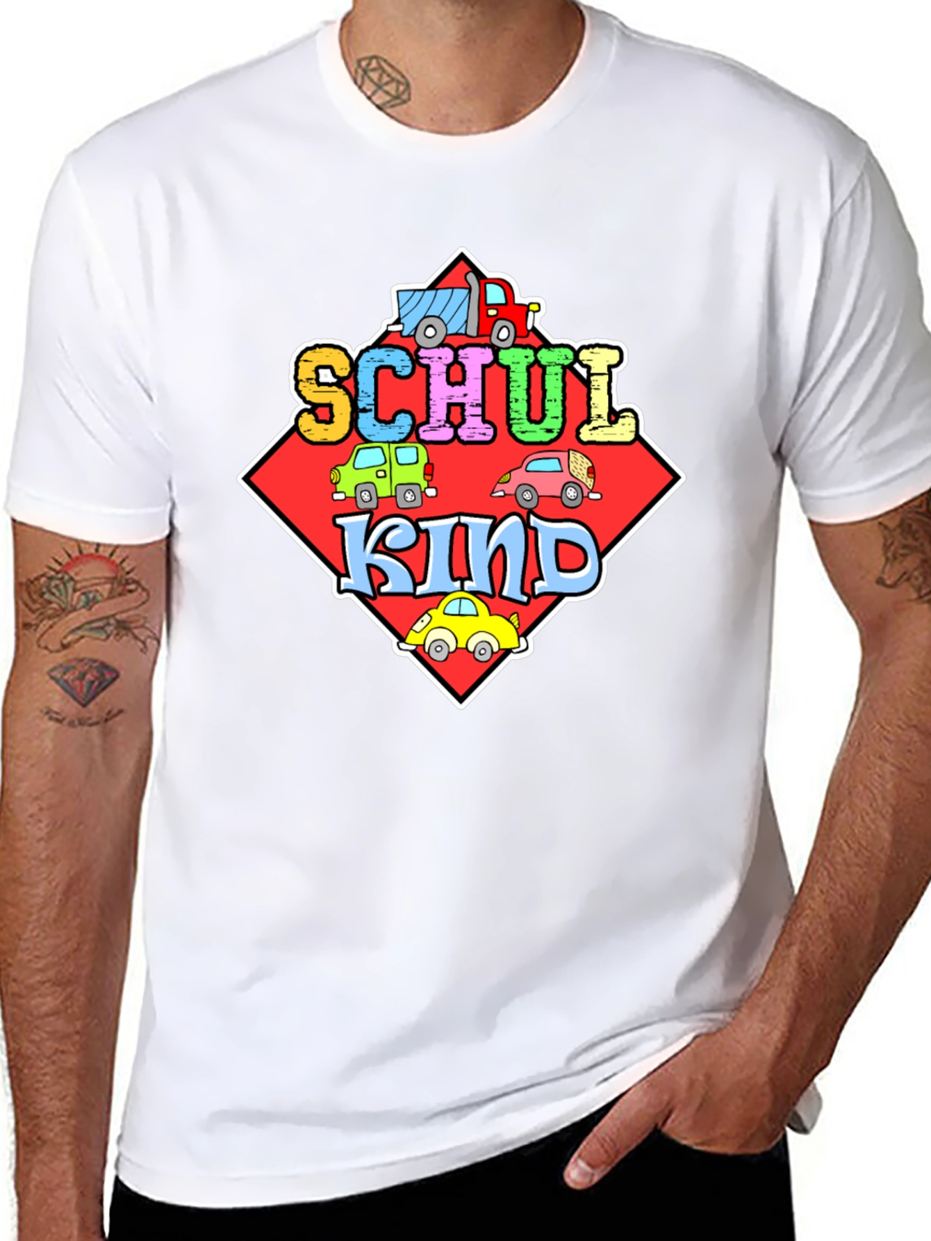 Schulkind Car T-Shirt