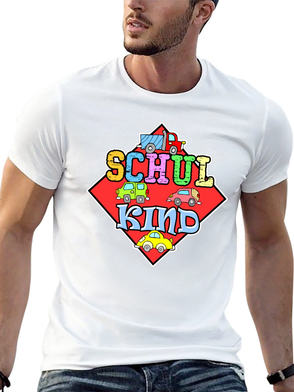 Schulkind Car T-Shirt