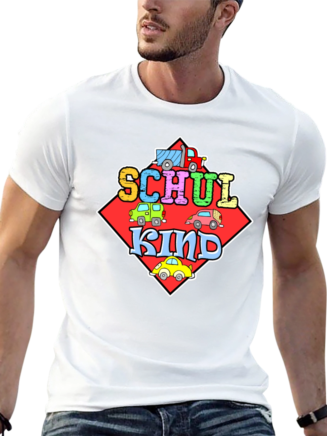 Schulkind Car T-Shirt
