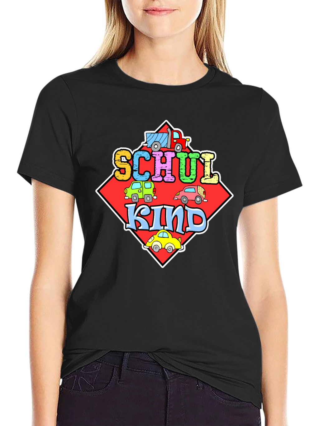 Schulkind Car T-Shirt