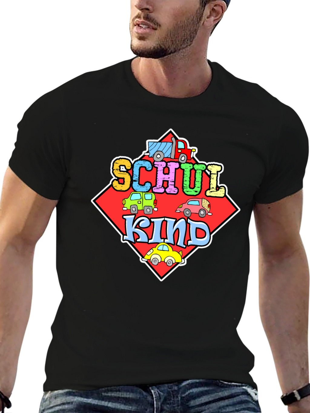 Schulkind Car T-Shirt