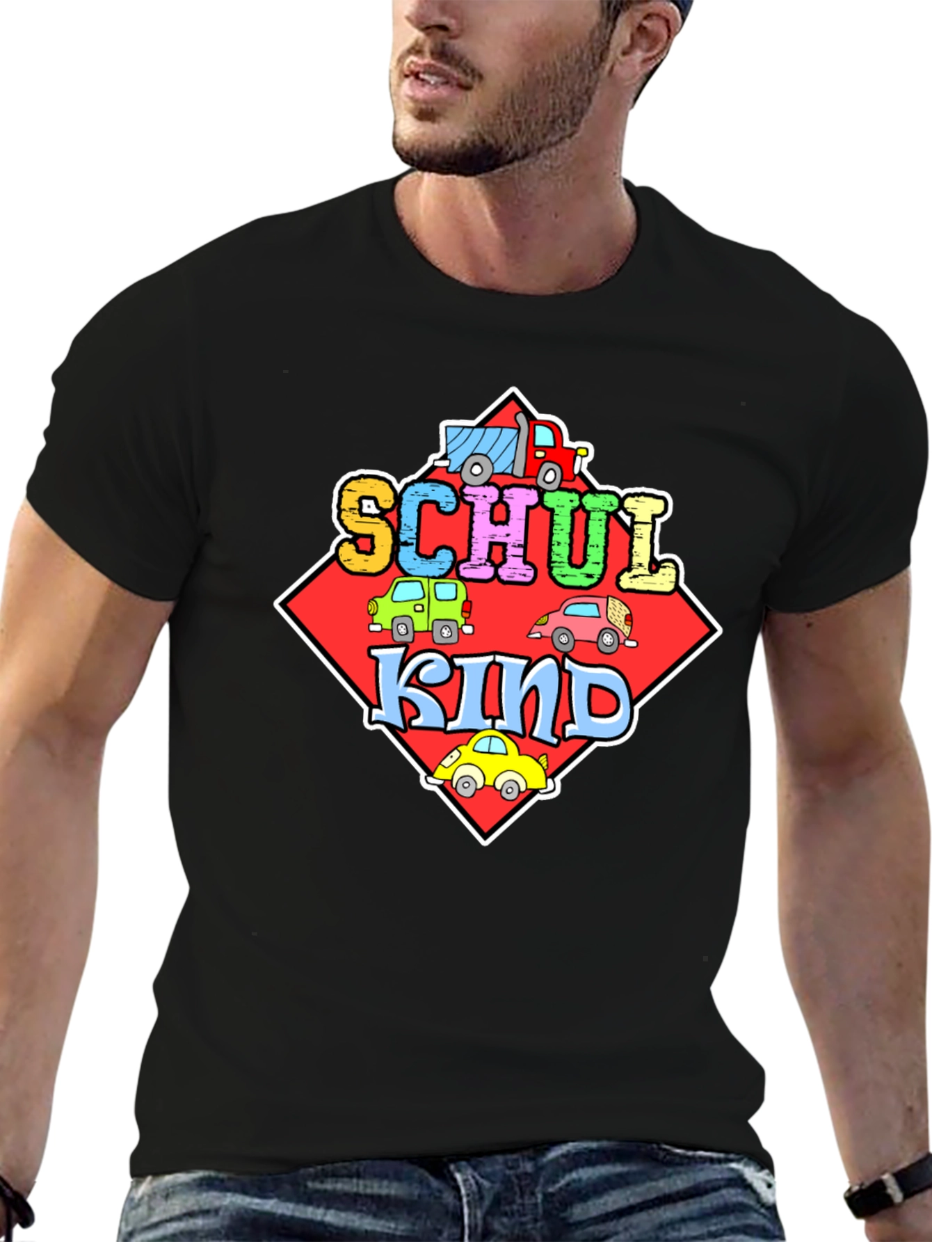 Schulkind Car T-Shirt