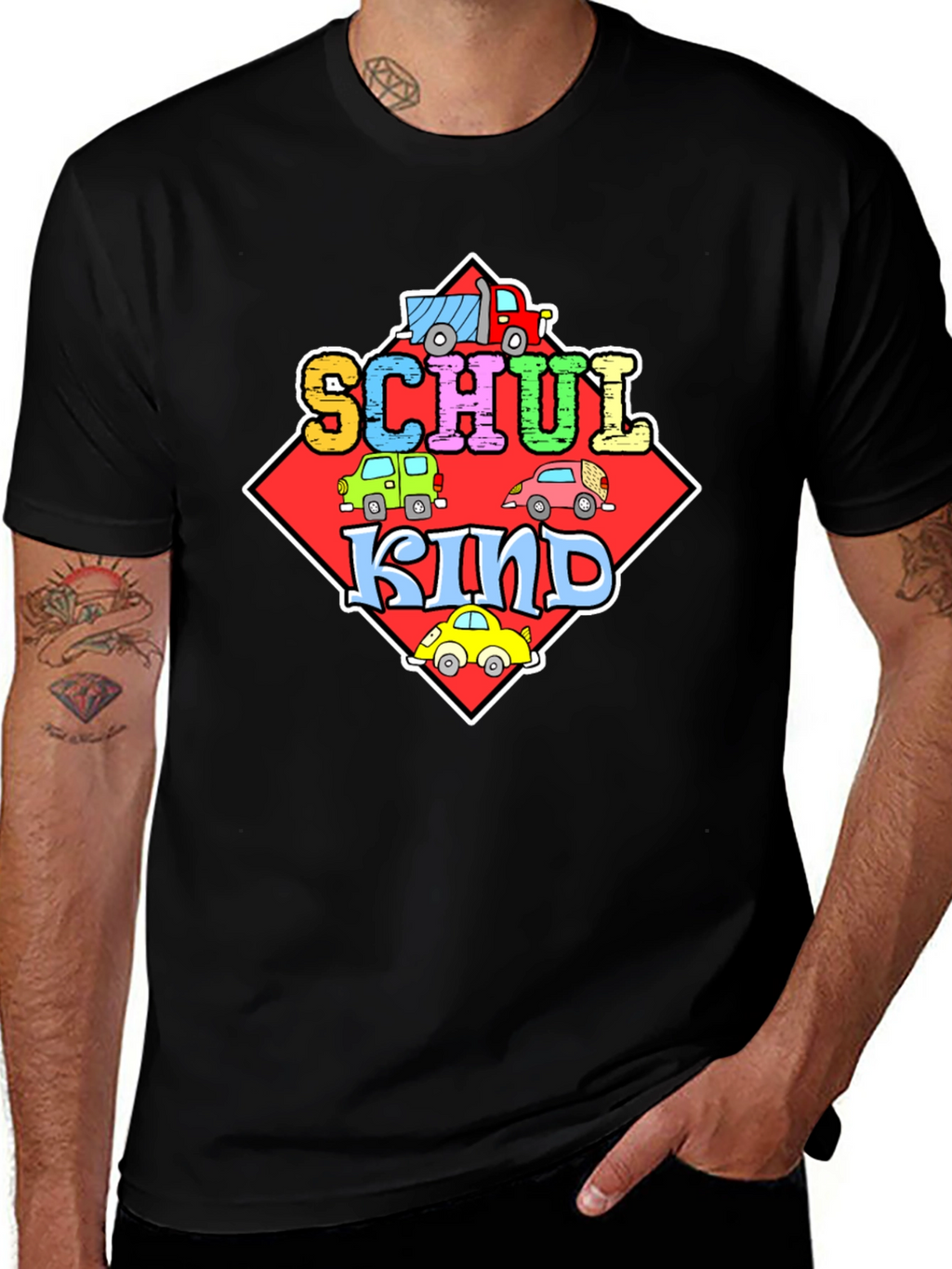 Schulkind Car T-Shirt