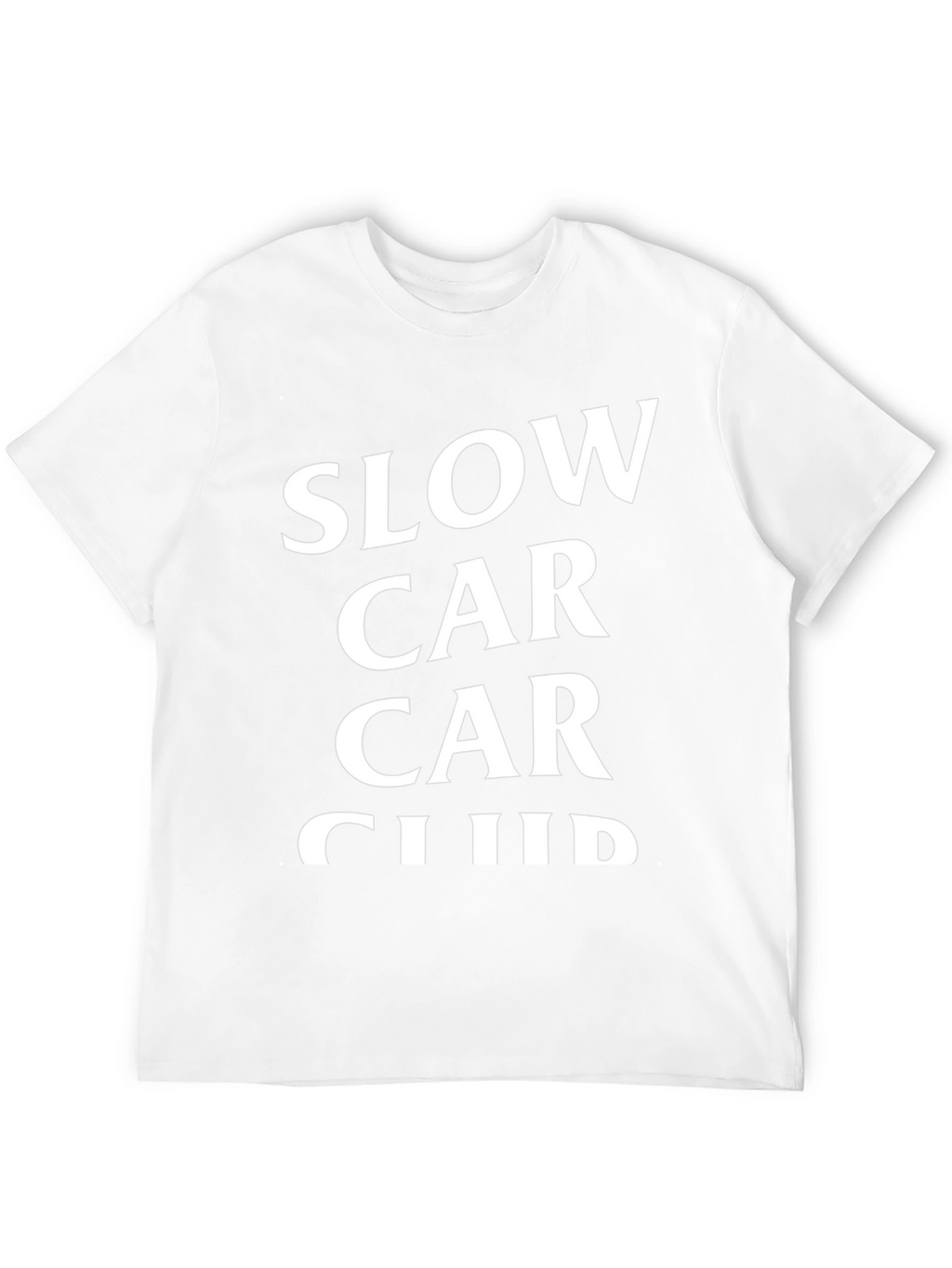 Slow Car Car Club Black Graphic Tee