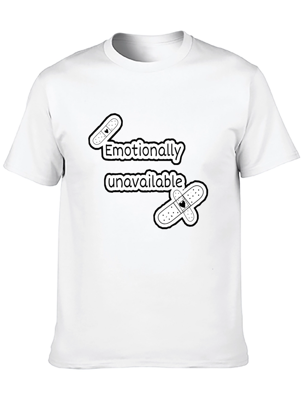 Emotionally Unavailable Graphic T-Shirt
