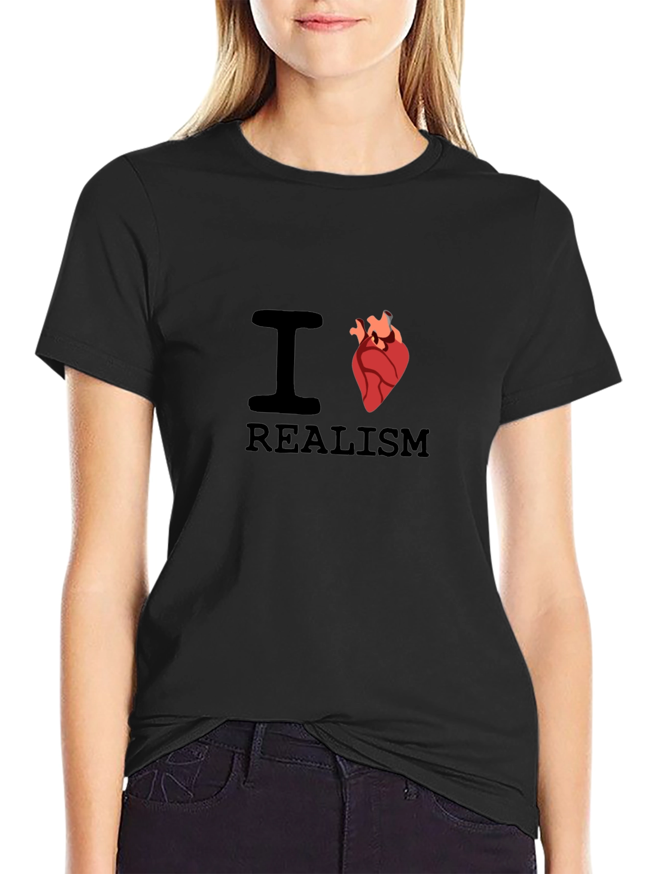 I Heart Realism Graphic T-Shirt