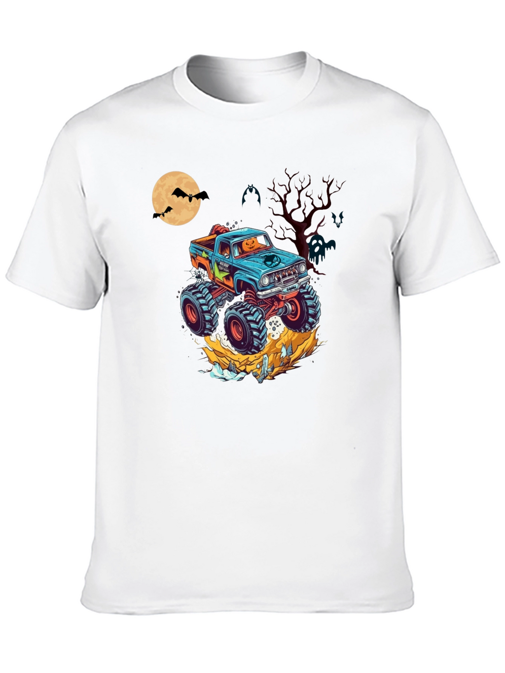 Halloween Monster Truck T-Shirt