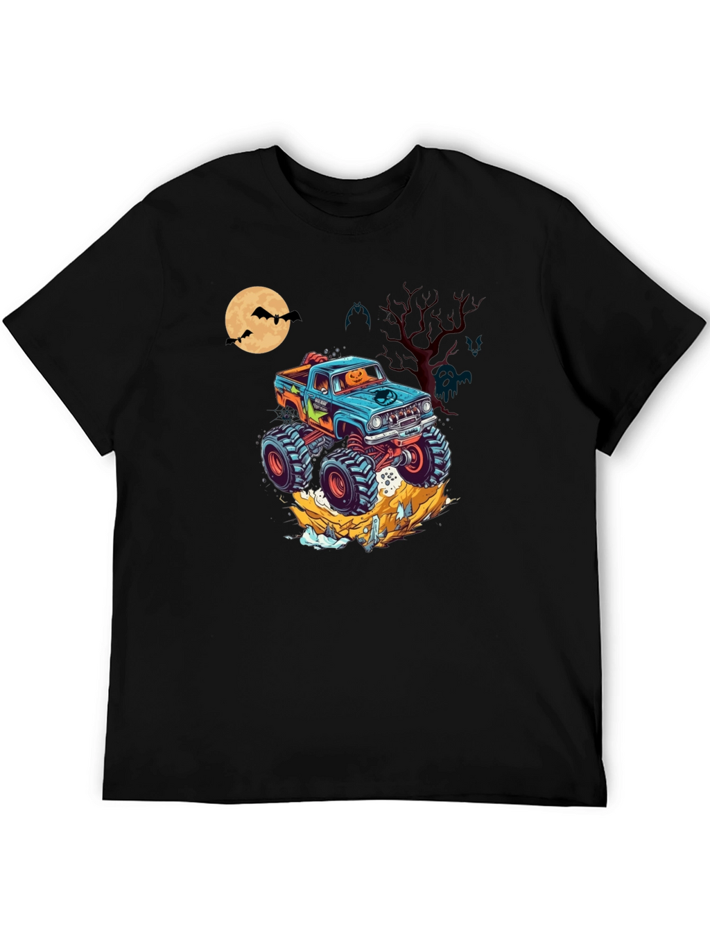 Halloween Monster Truck T-Shirt