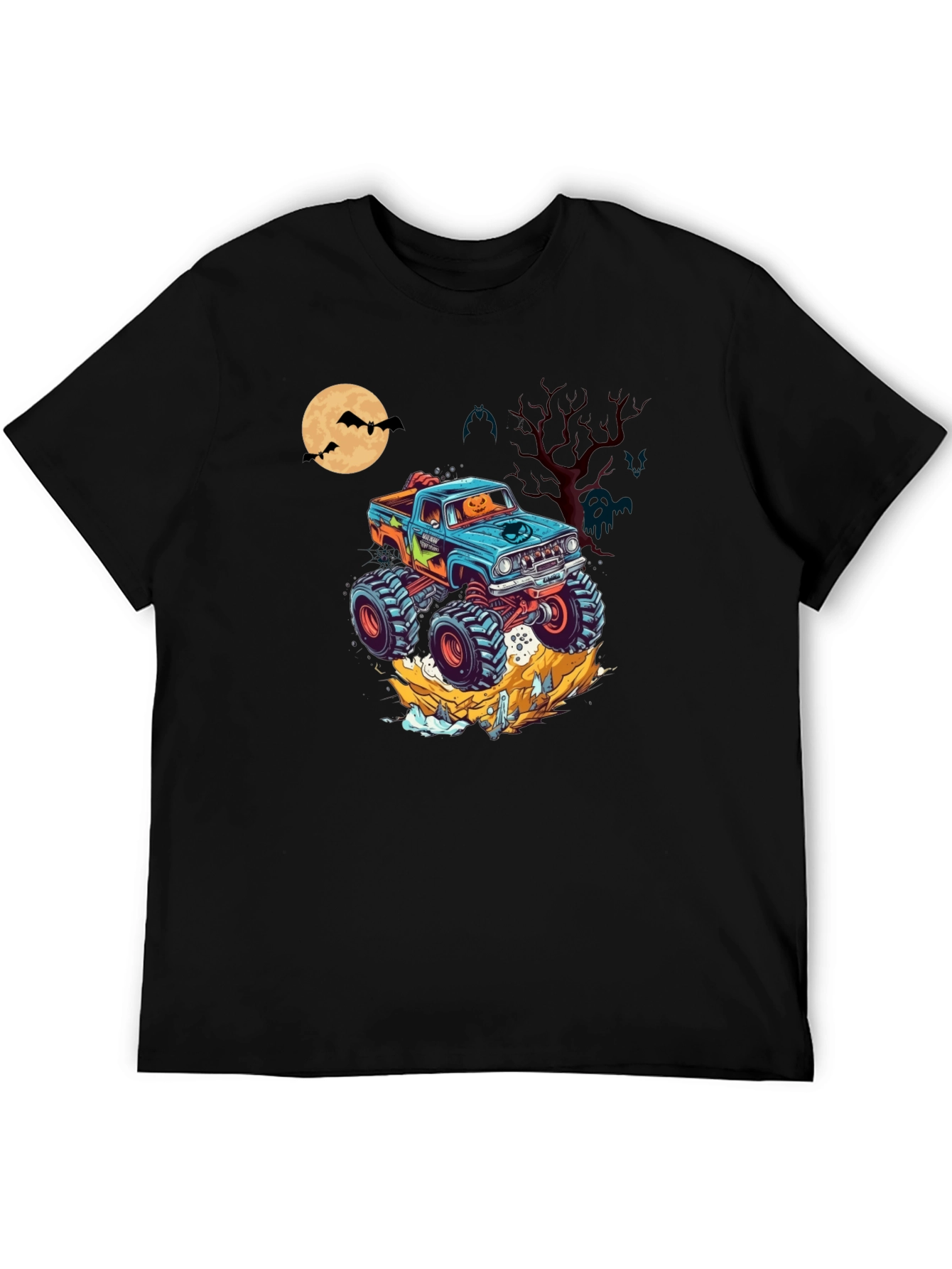 Halloween Monster Truck T-Shirt