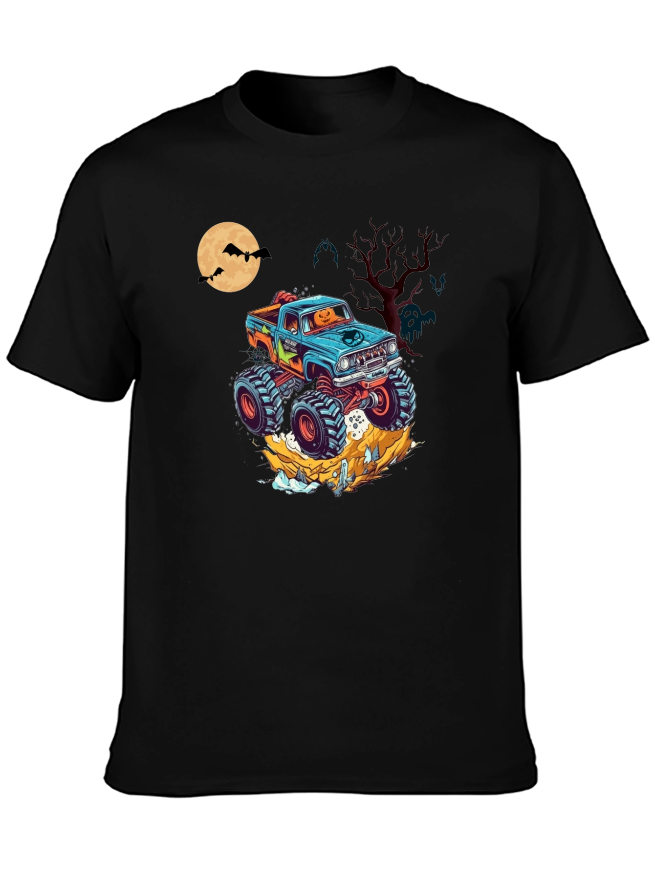 Halloween Monster Truck T-Shirt