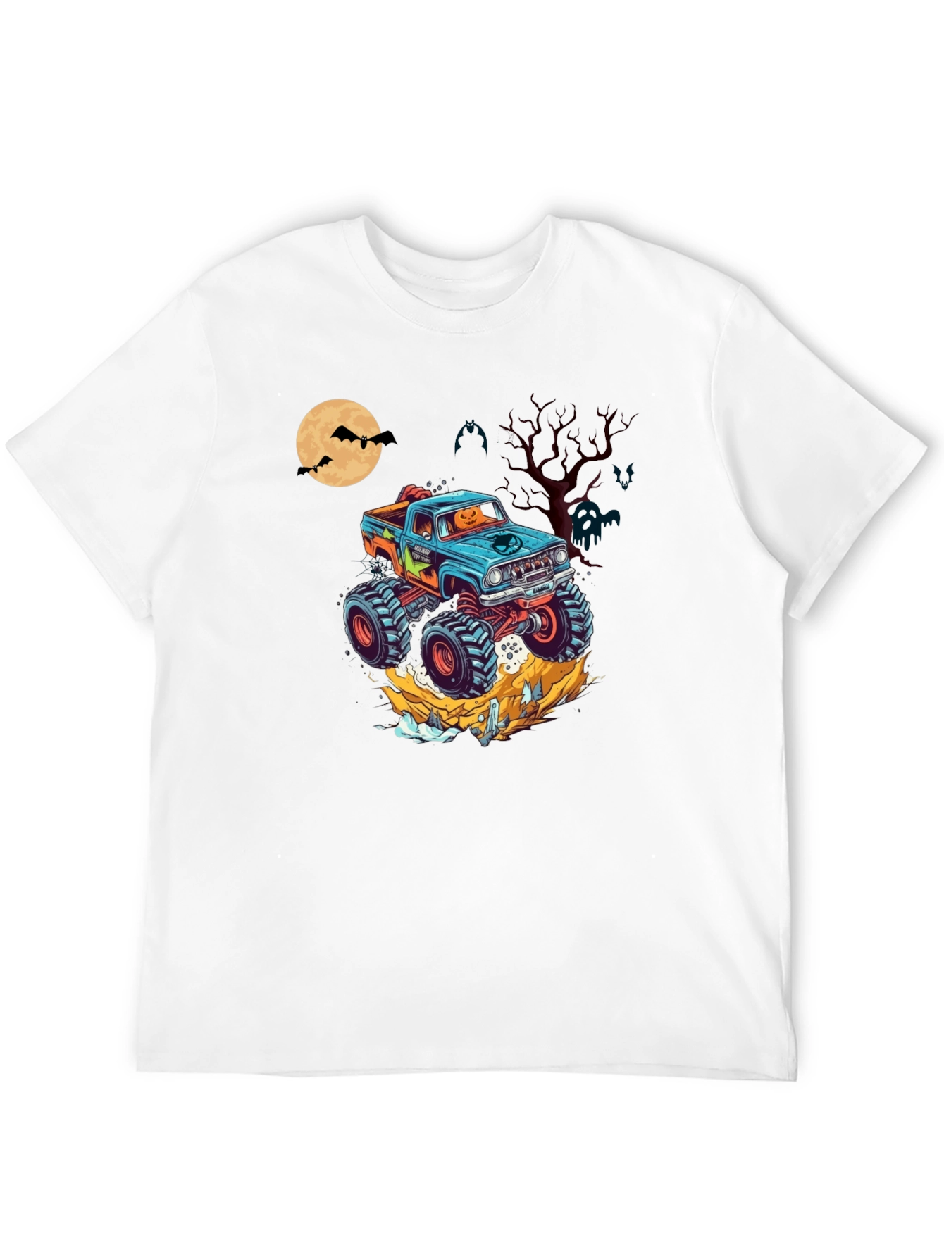 Halloween Monster Truck T-Shirt