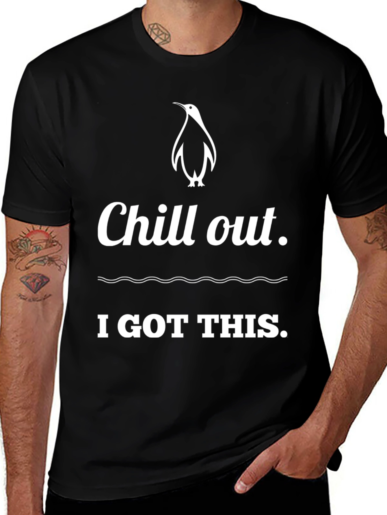 Chill Out Penguin T-Shirt: I Got This!