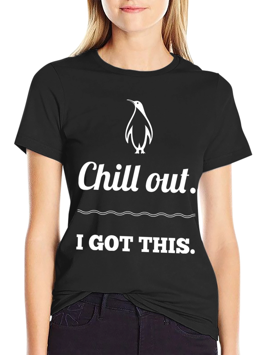 Chill Out Penguin T-Shirt: I Got This!