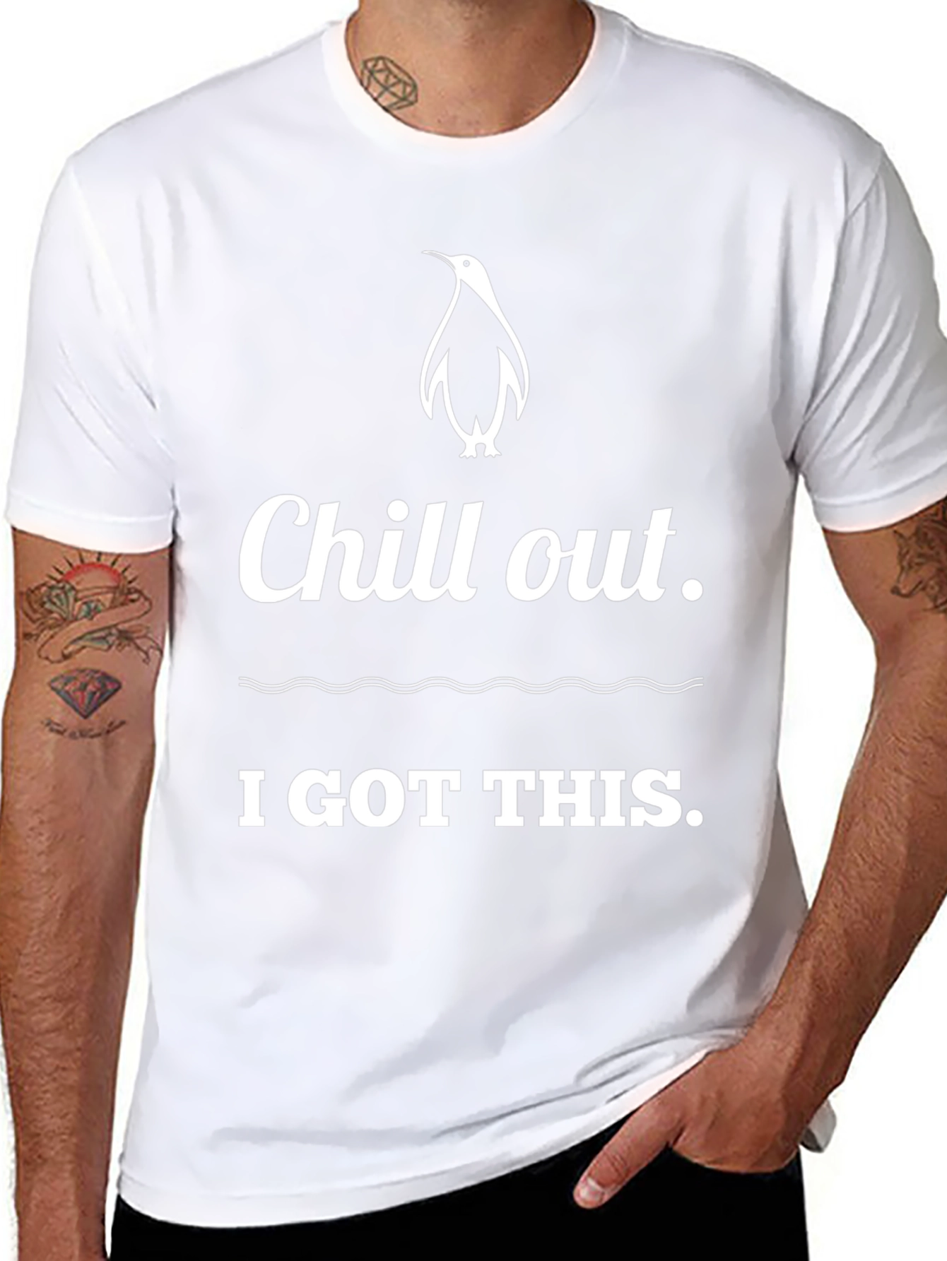 Chill Out Penguin T-Shirt: I Got This!