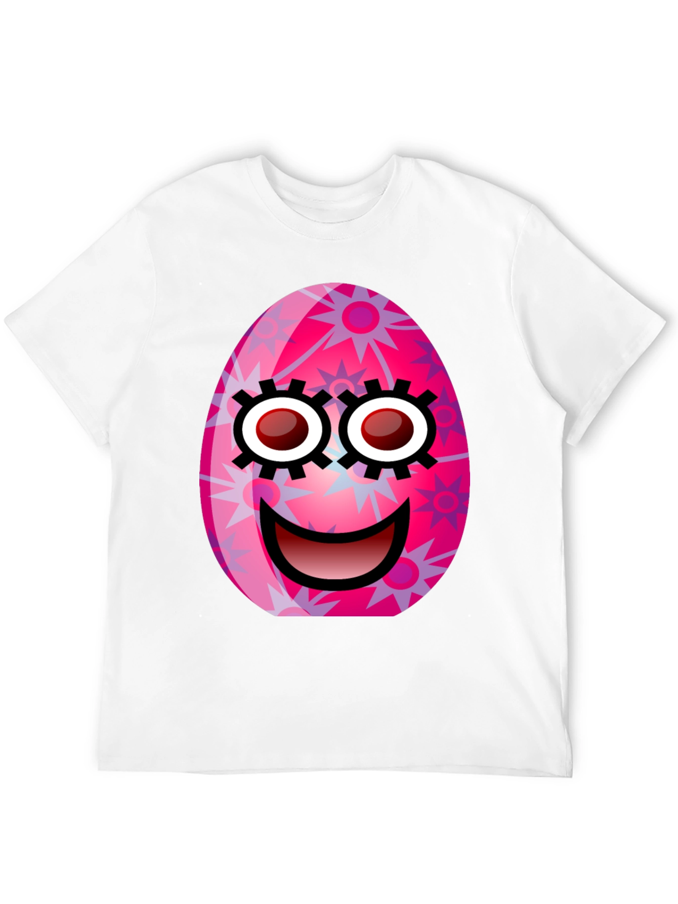 Easter Egg Face Graphic Tee