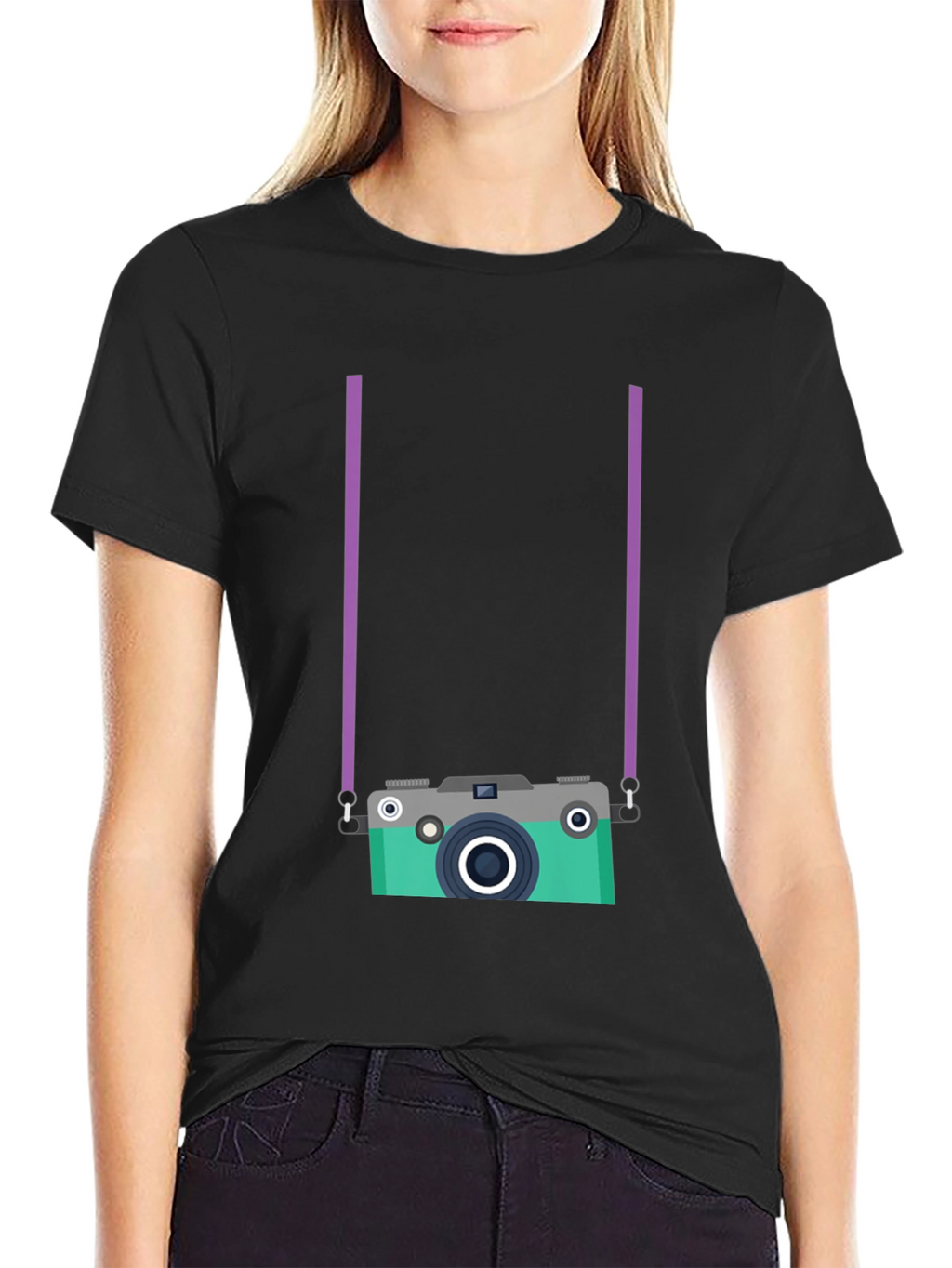 Retro Camera Graphic Tee