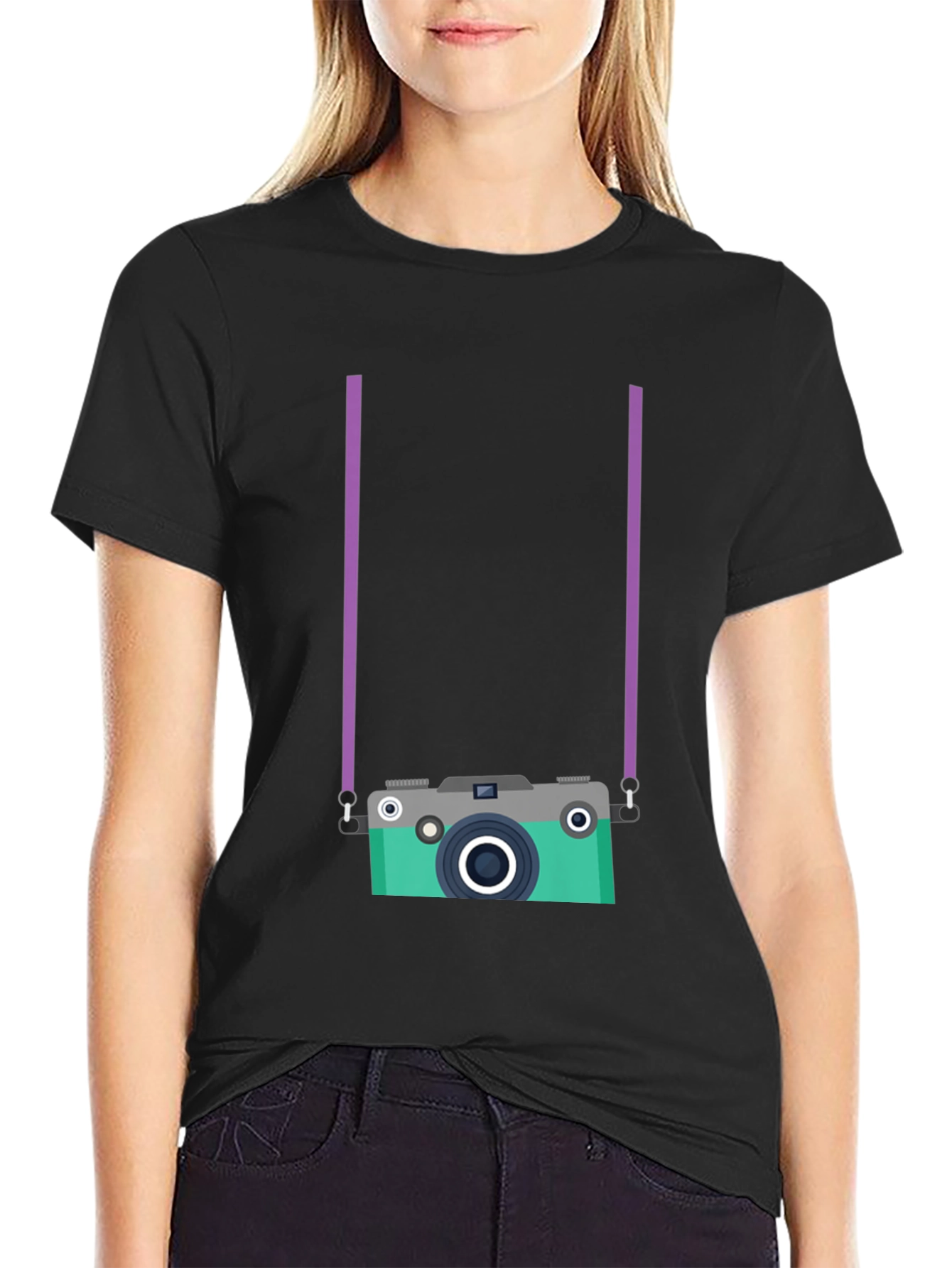 Retro Camera Graphic Tee