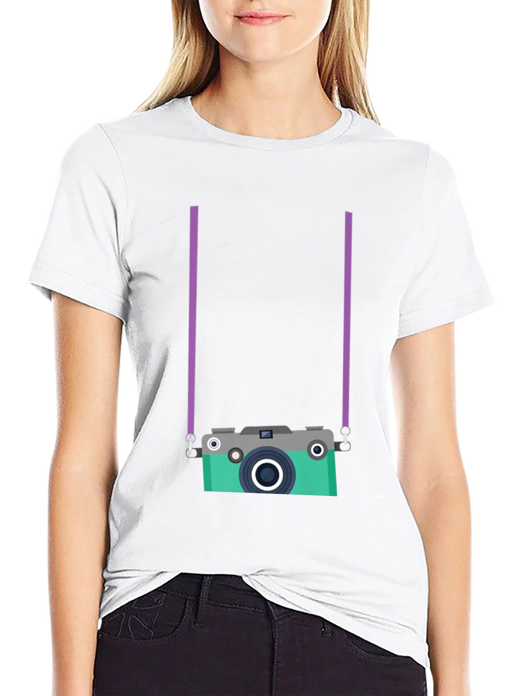 Retro Camera Graphic Tee