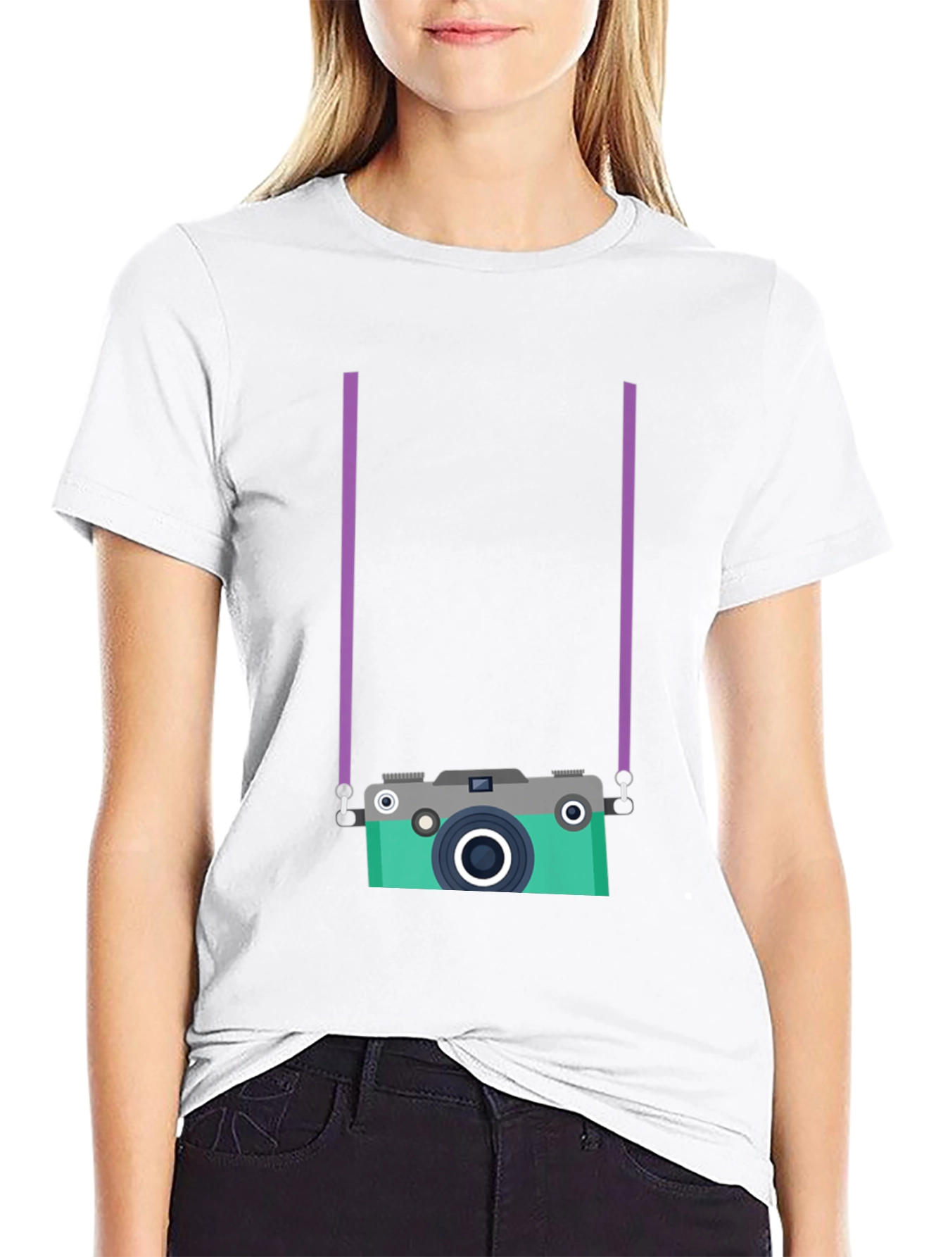 Retro Camera Graphic Tee