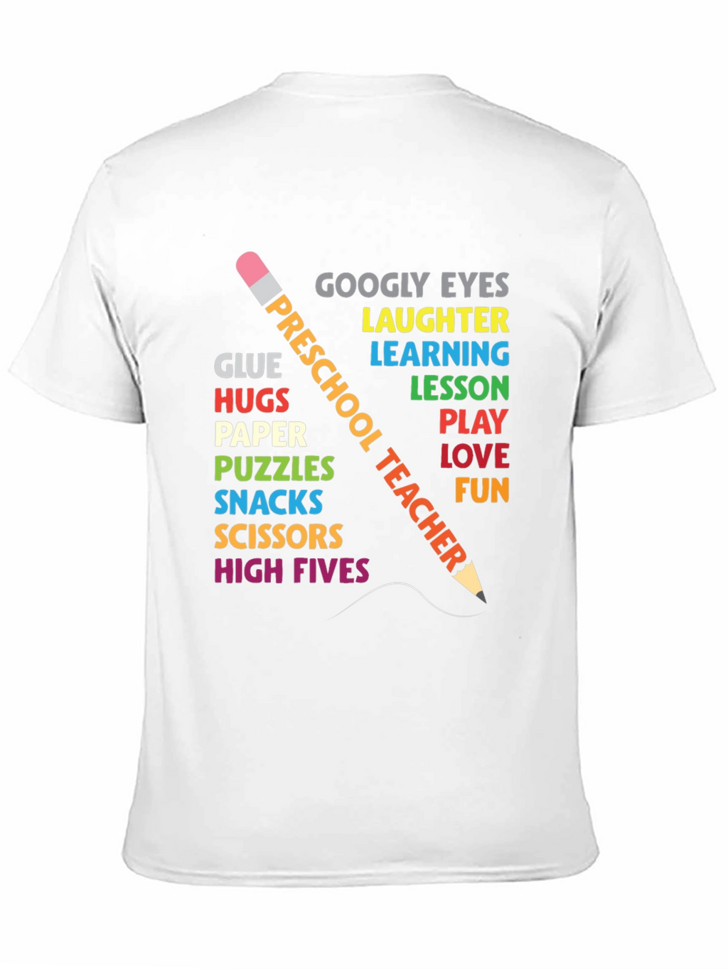 Preschool Teacher T-Shirt Fun Learning Tee