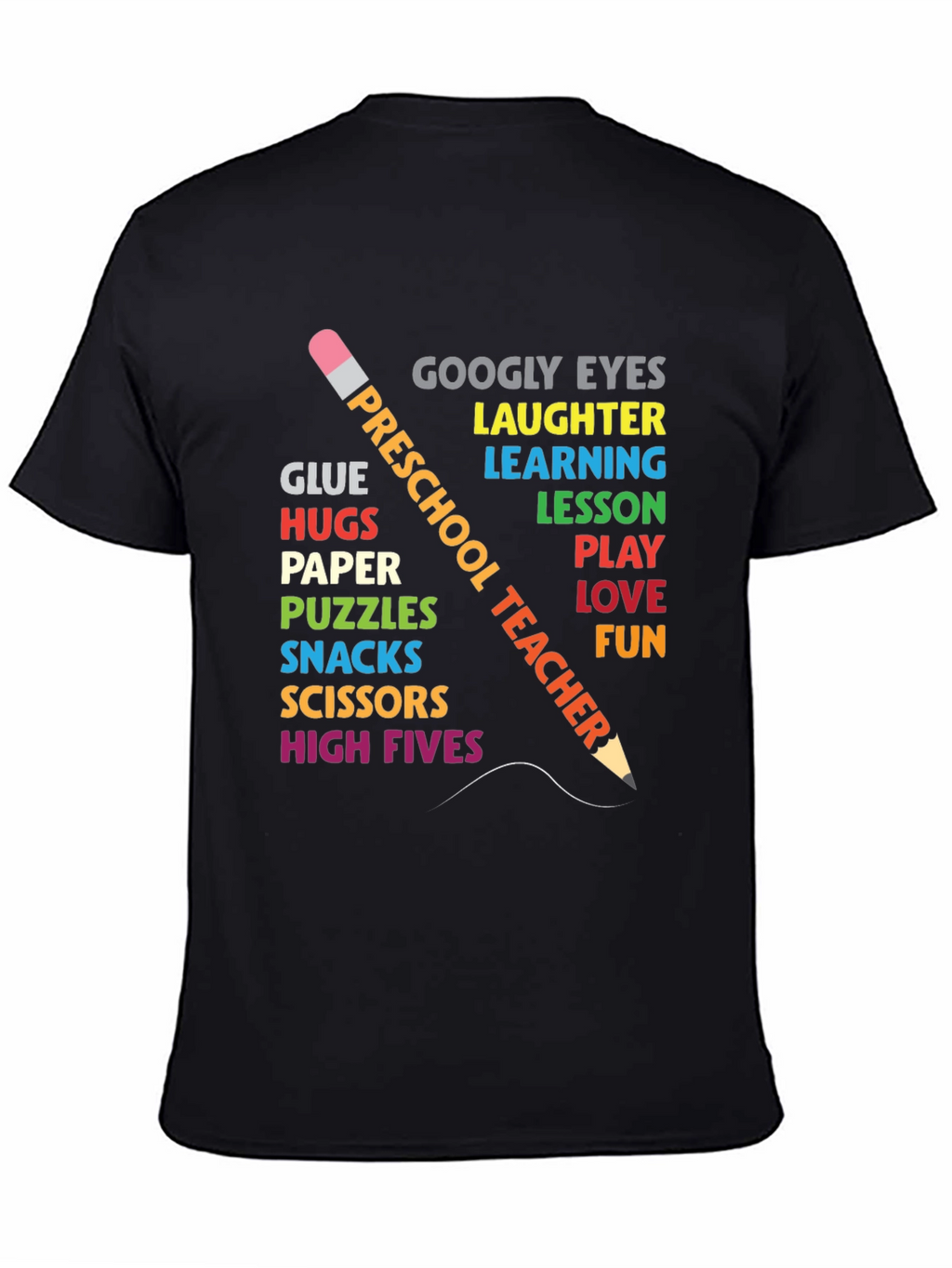 Preschool Teacher T-Shirt Fun Learning Tee