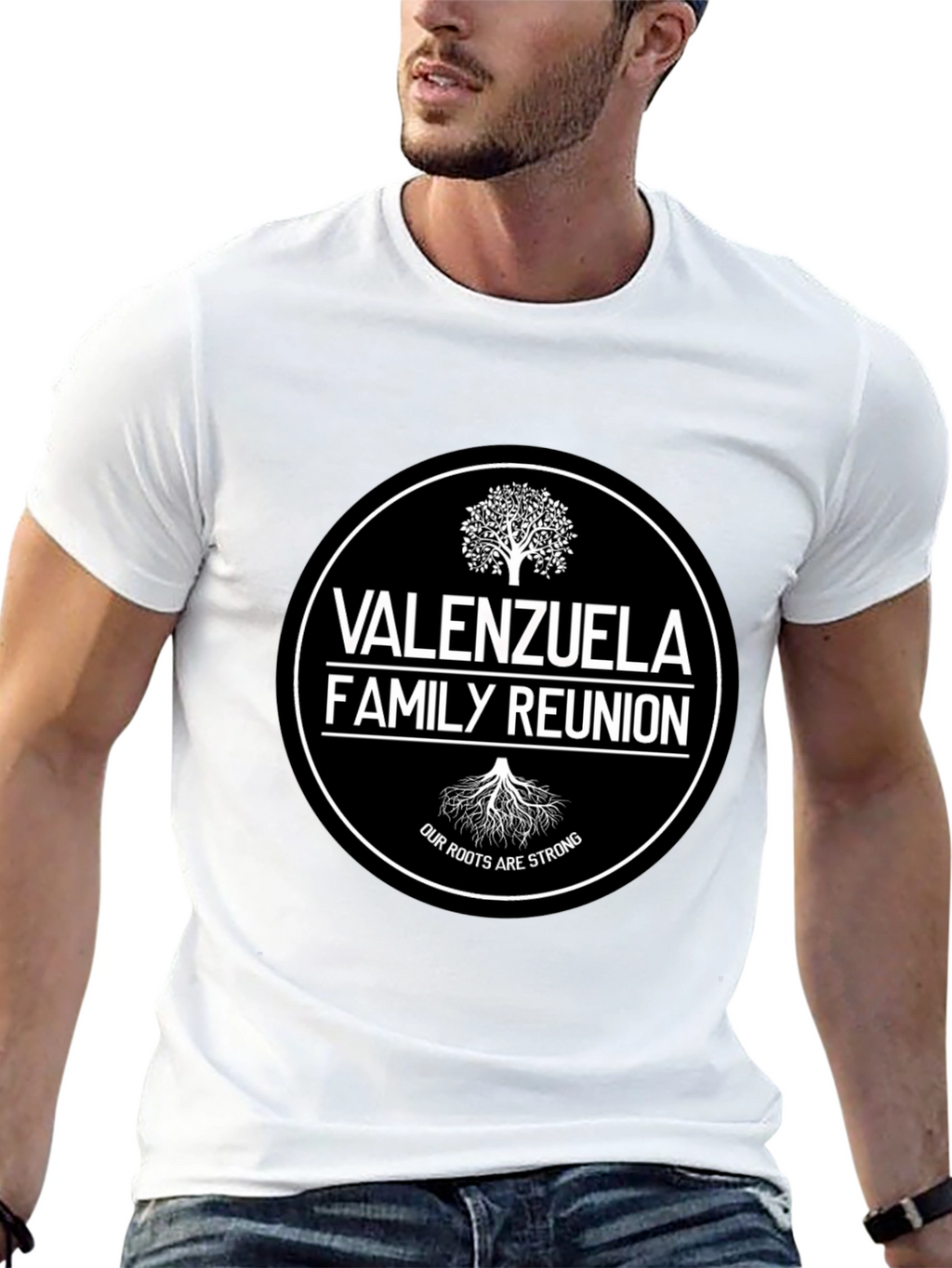 Valenzuela Family Reunion Black T-Shirt