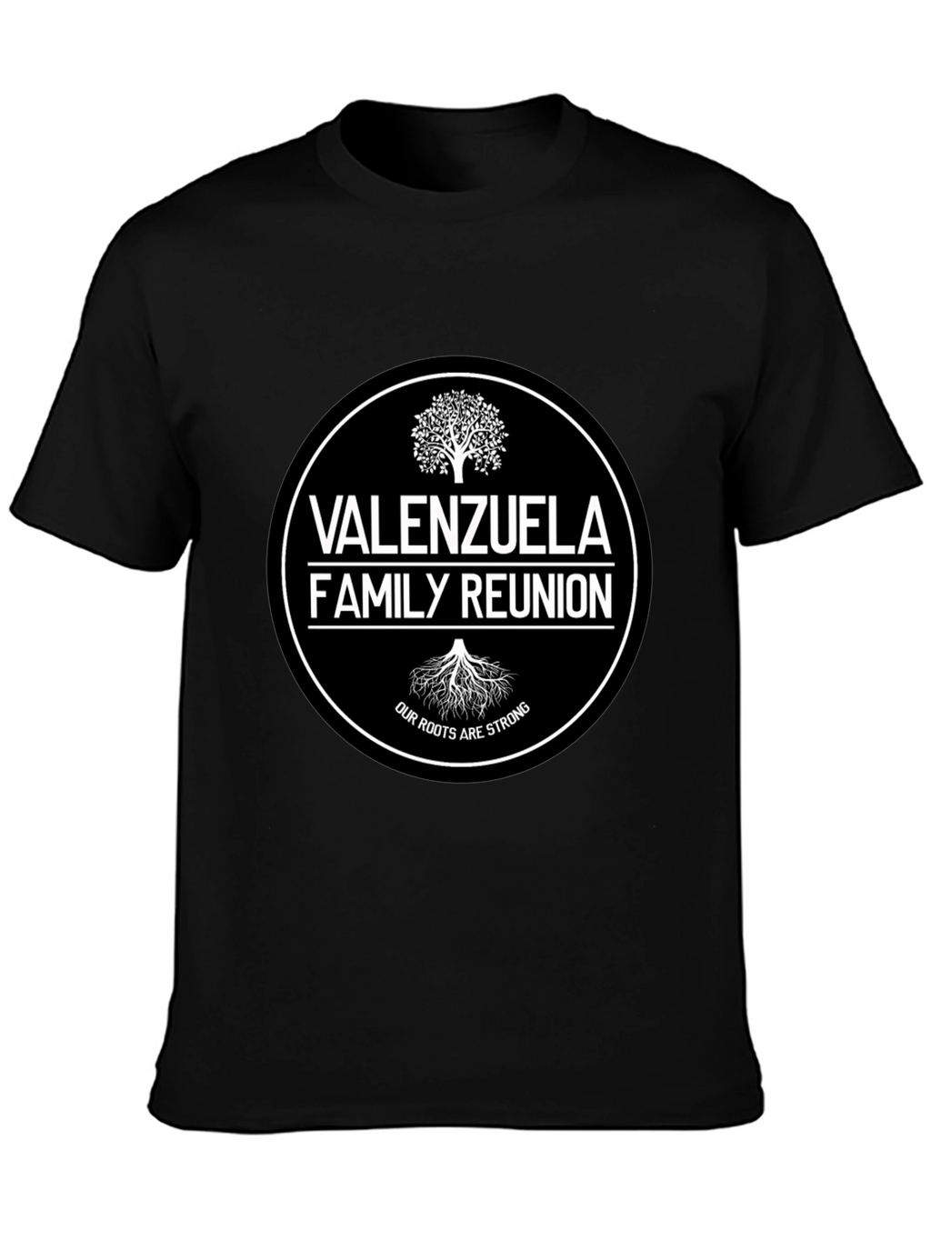 Valenzuela Family Reunion Black T-Shirt