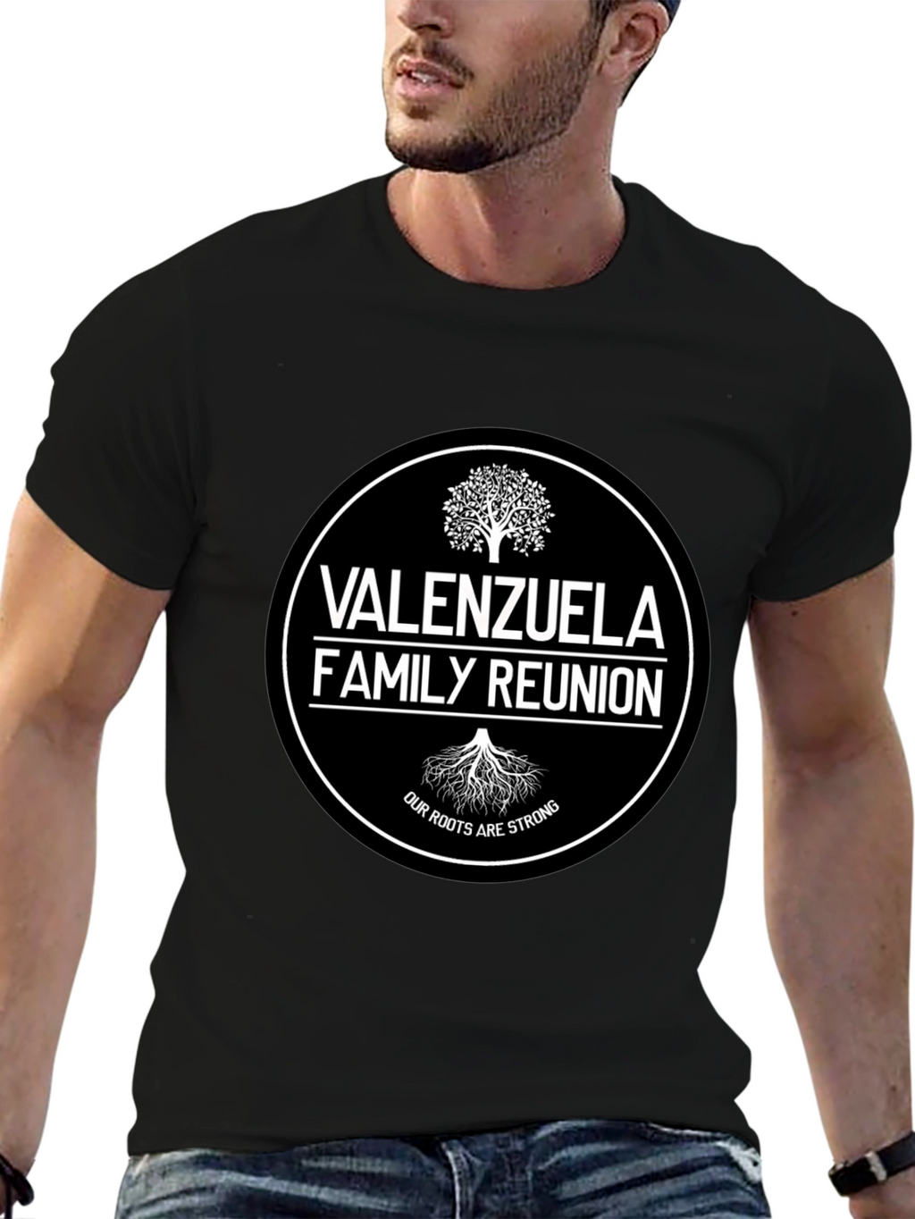 Valenzuela Family Reunion Black T-Shirt