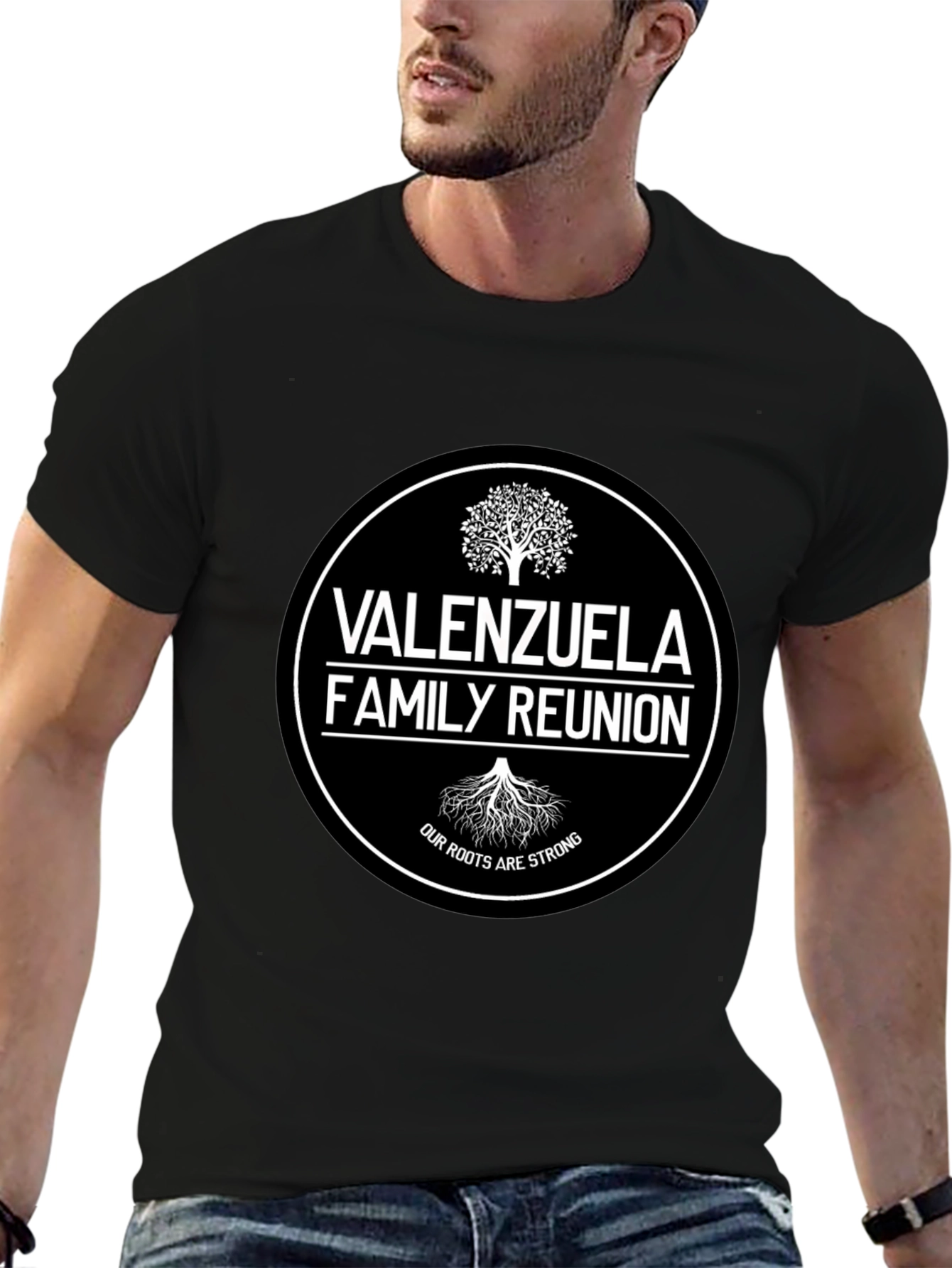 Valenzuela Family Reunion Black T-Shirt