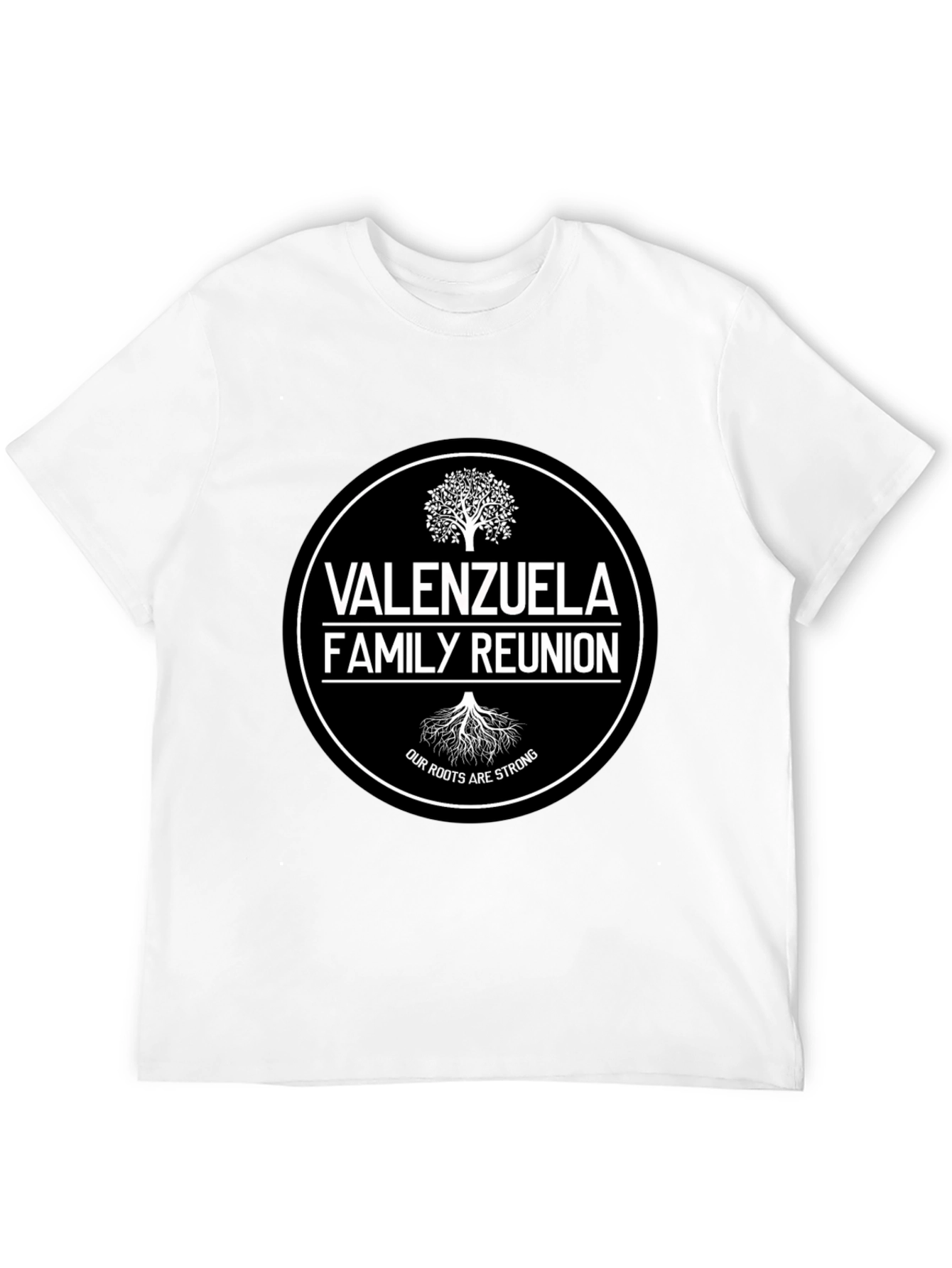 Valenzuela Family Reunion Black T-Shirt