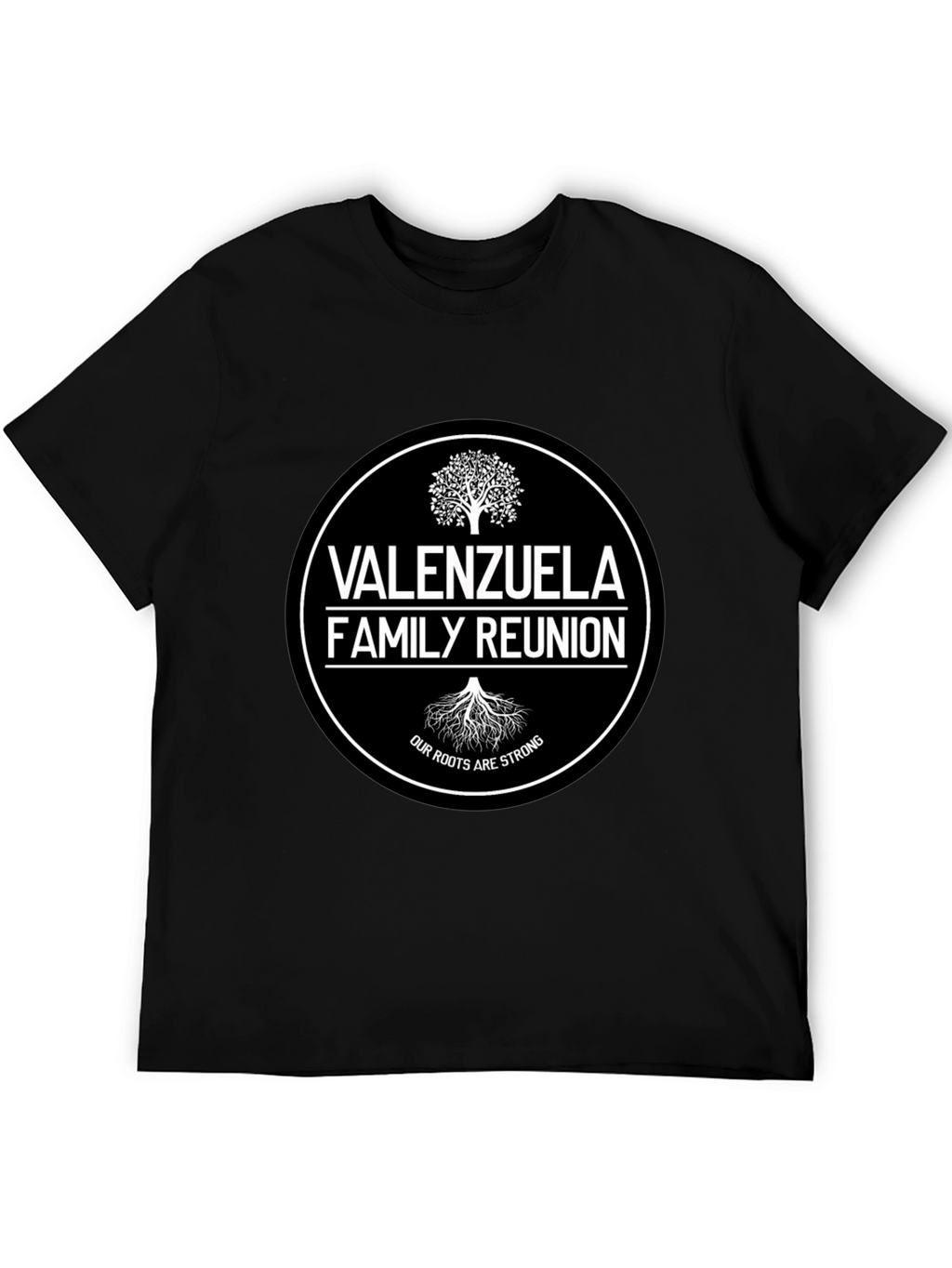 Valenzuela Family Reunion Black T-Shirt