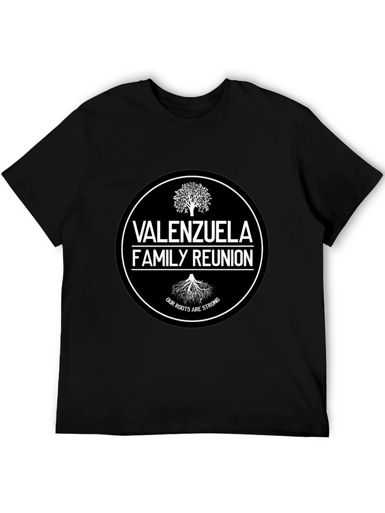 Valenzuela Family Reunion Black T-Shirt