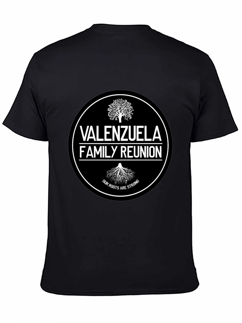 Valenzuela Family Reunion Black T-Shirt