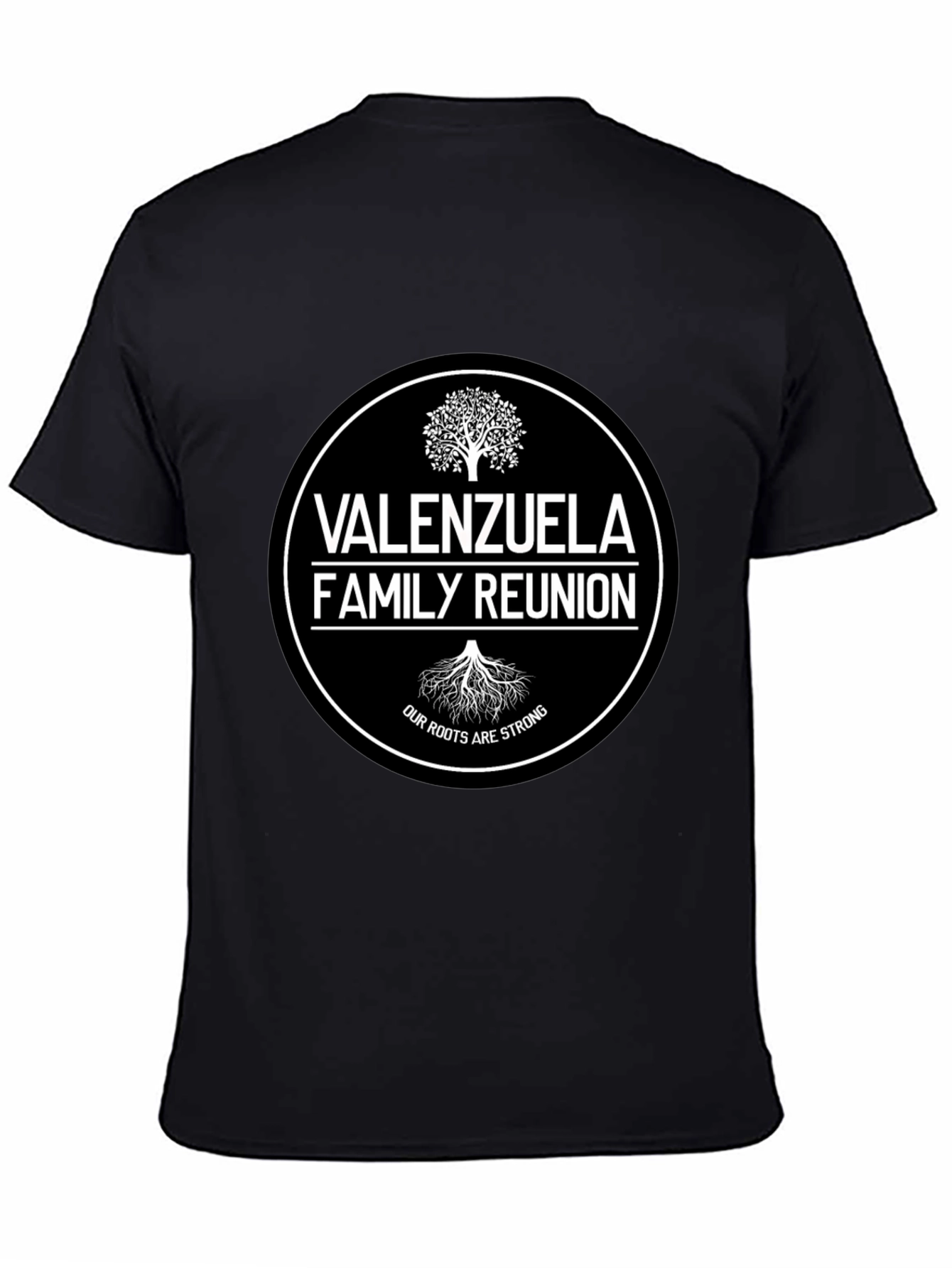 Valenzuela Family Reunion Black T-Shirt