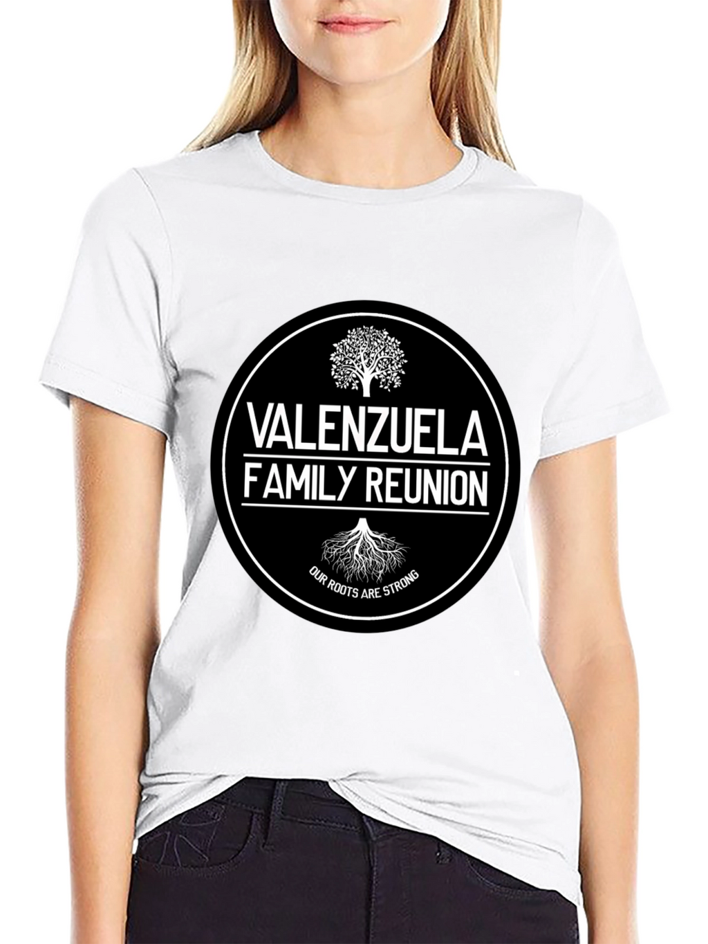 Valenzuela Family Reunion Black T-Shirt