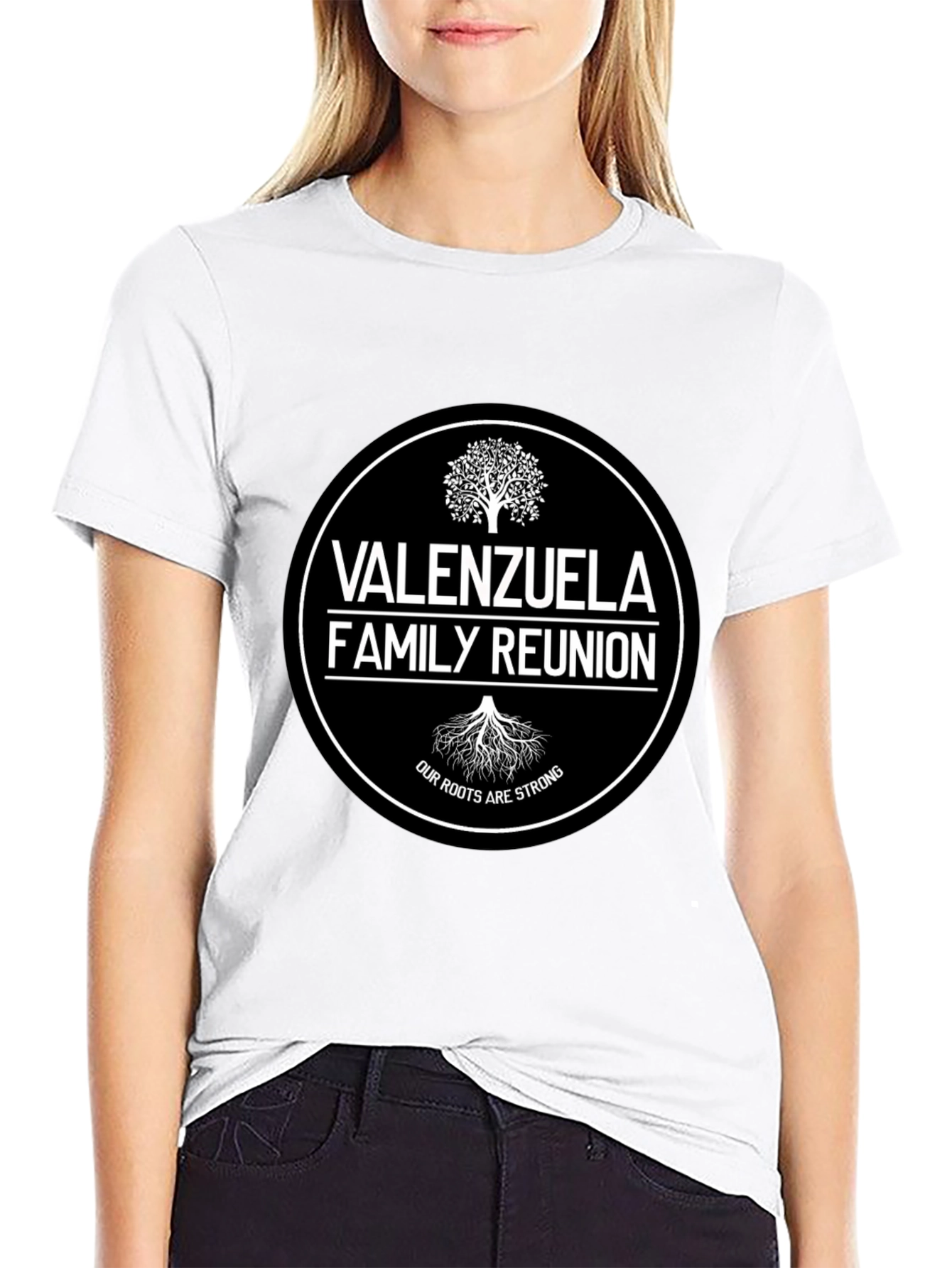 Valenzuela Family Reunion Black T-Shirt