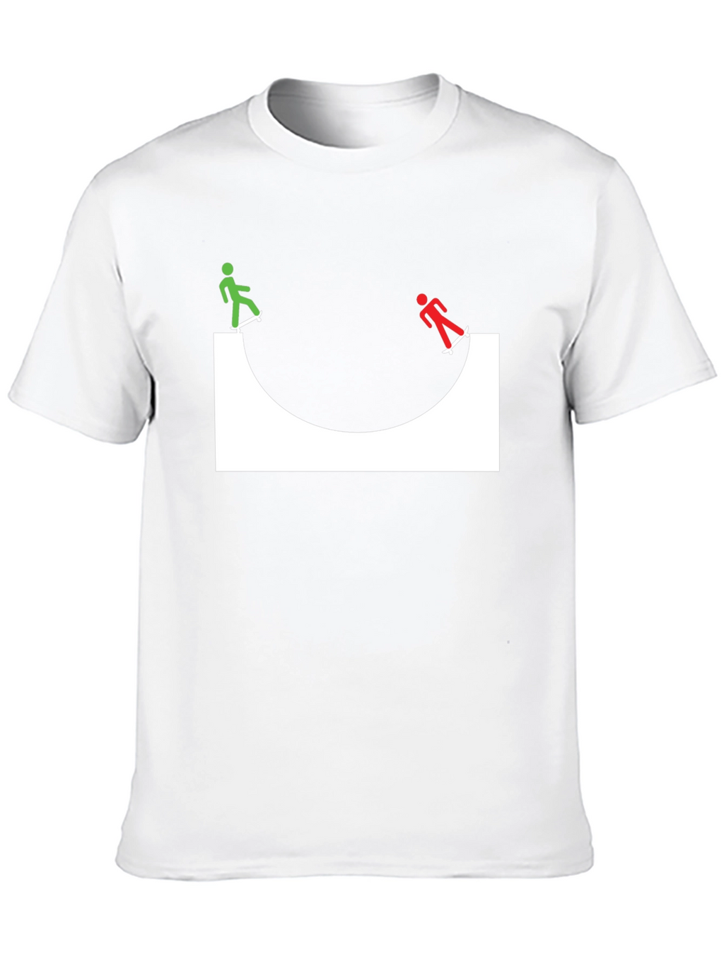 Skate Ramp Graphic Tee - Black Cotton T-Shirt