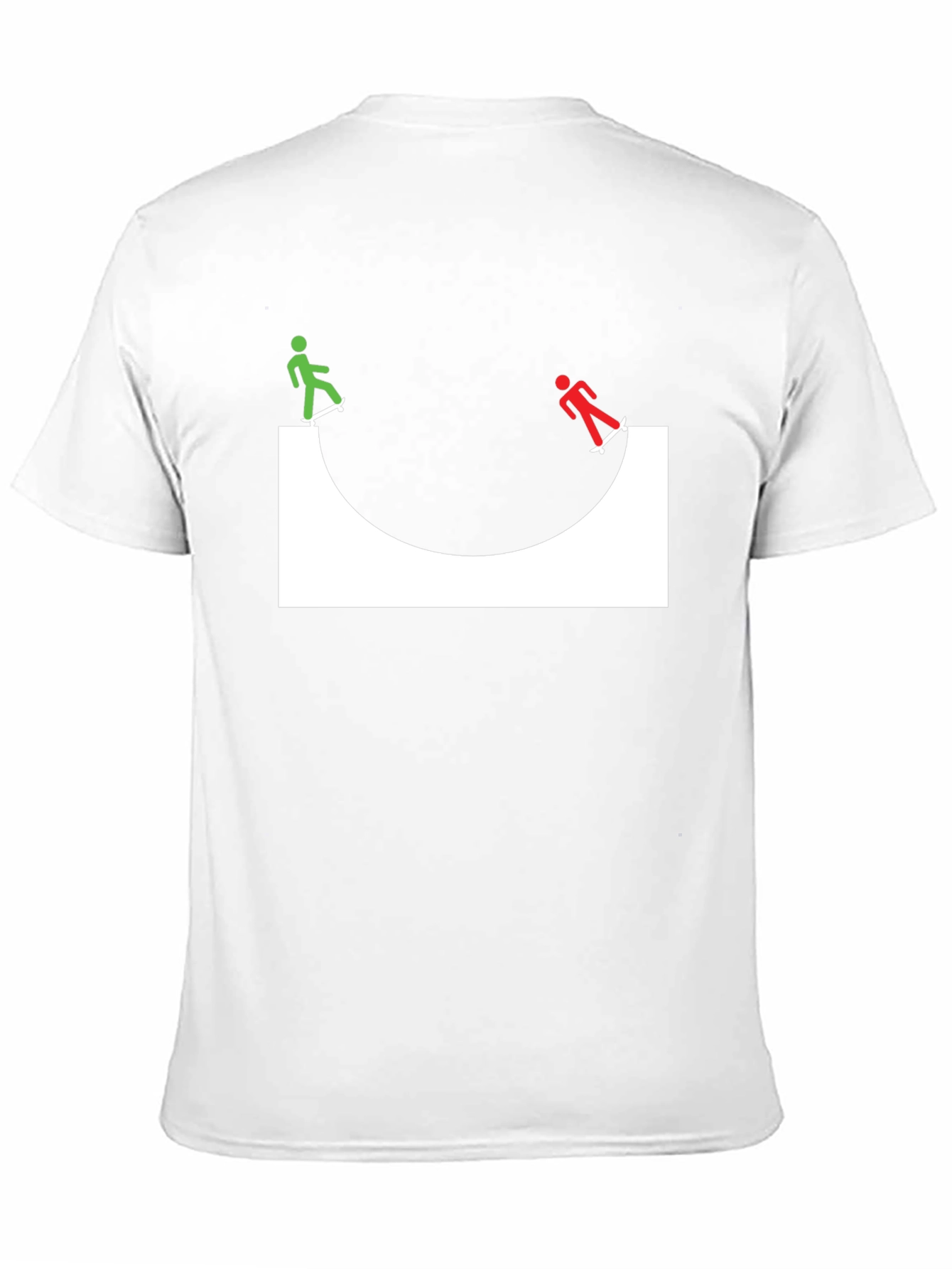 Skate Ramp Graphic Tee - Black Cotton T-Shirt