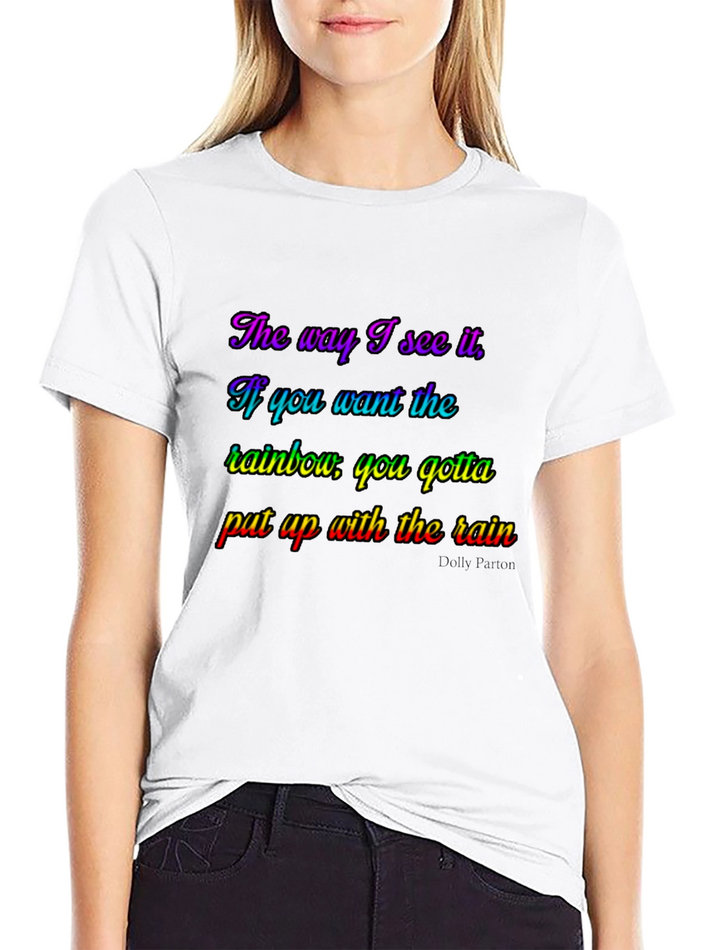 Rainbow Inspirational T-Shirt