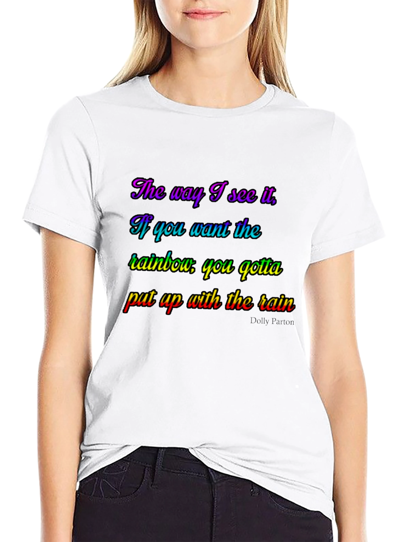 Rainbow Inspirational T-Shirt